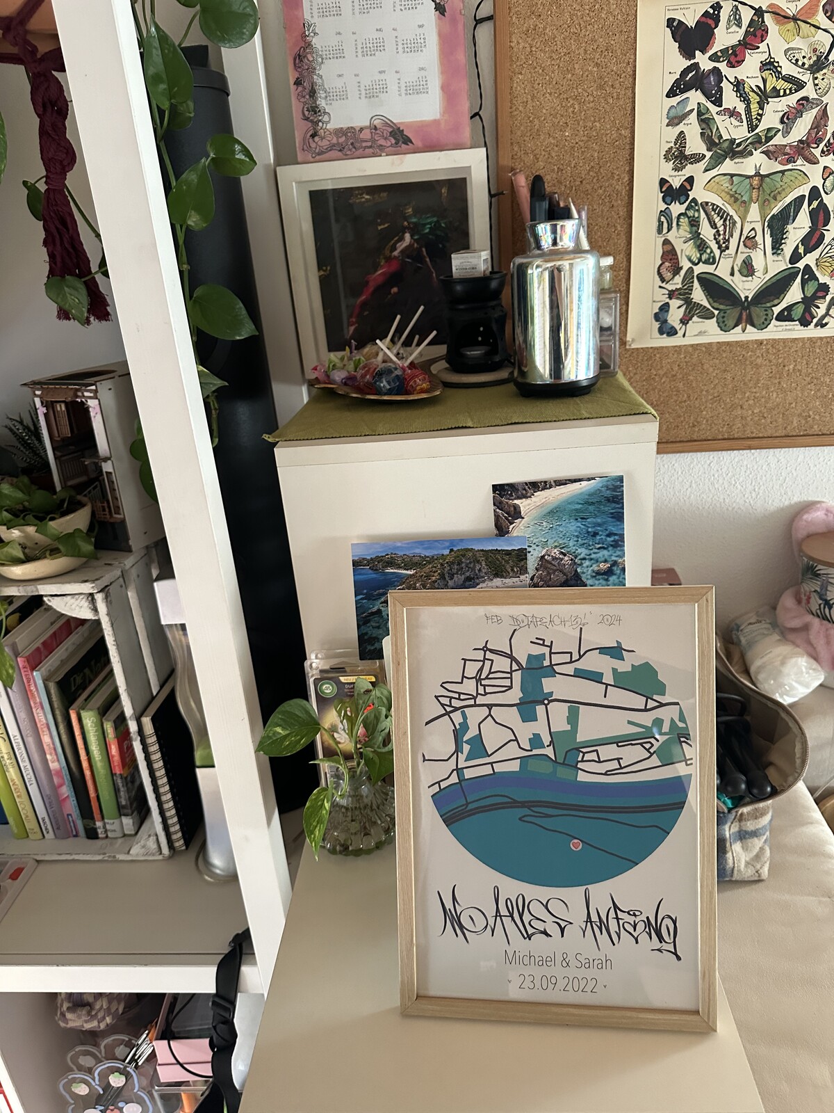 ✷VDAY DIY print map of “where it all began”✷
Artist: @dojaxpeach