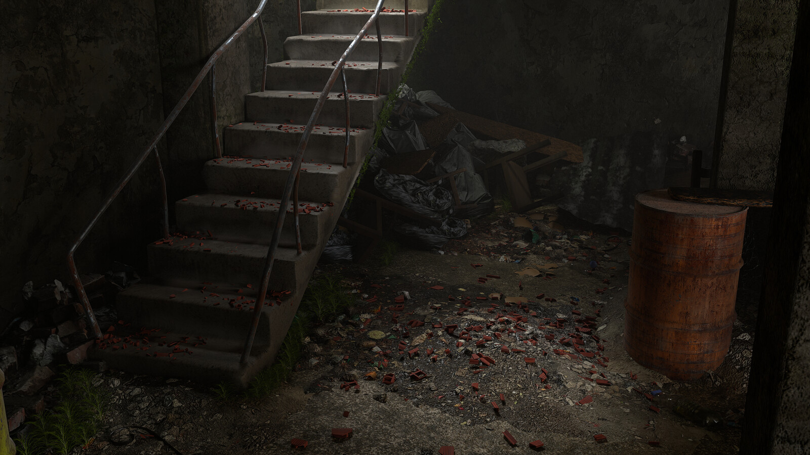 Abandoned building design