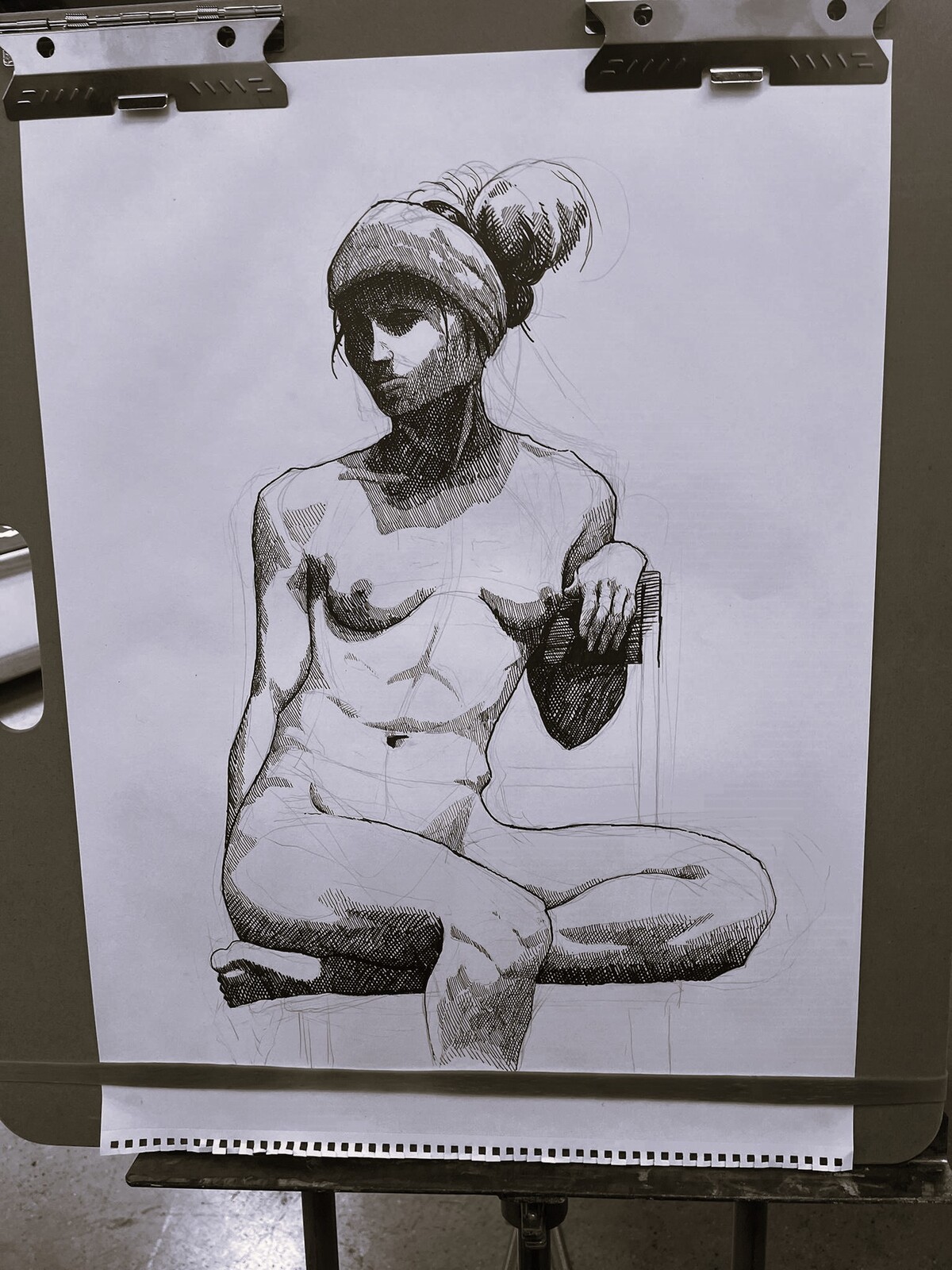 Figure Drawing Sketches (Fall 2023)