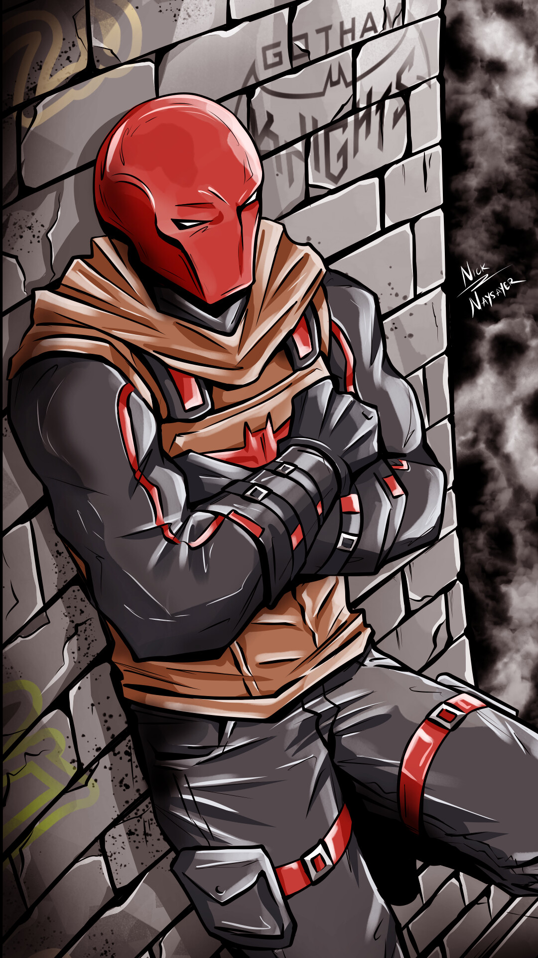 ArtStation Red Hood Gotham Knights