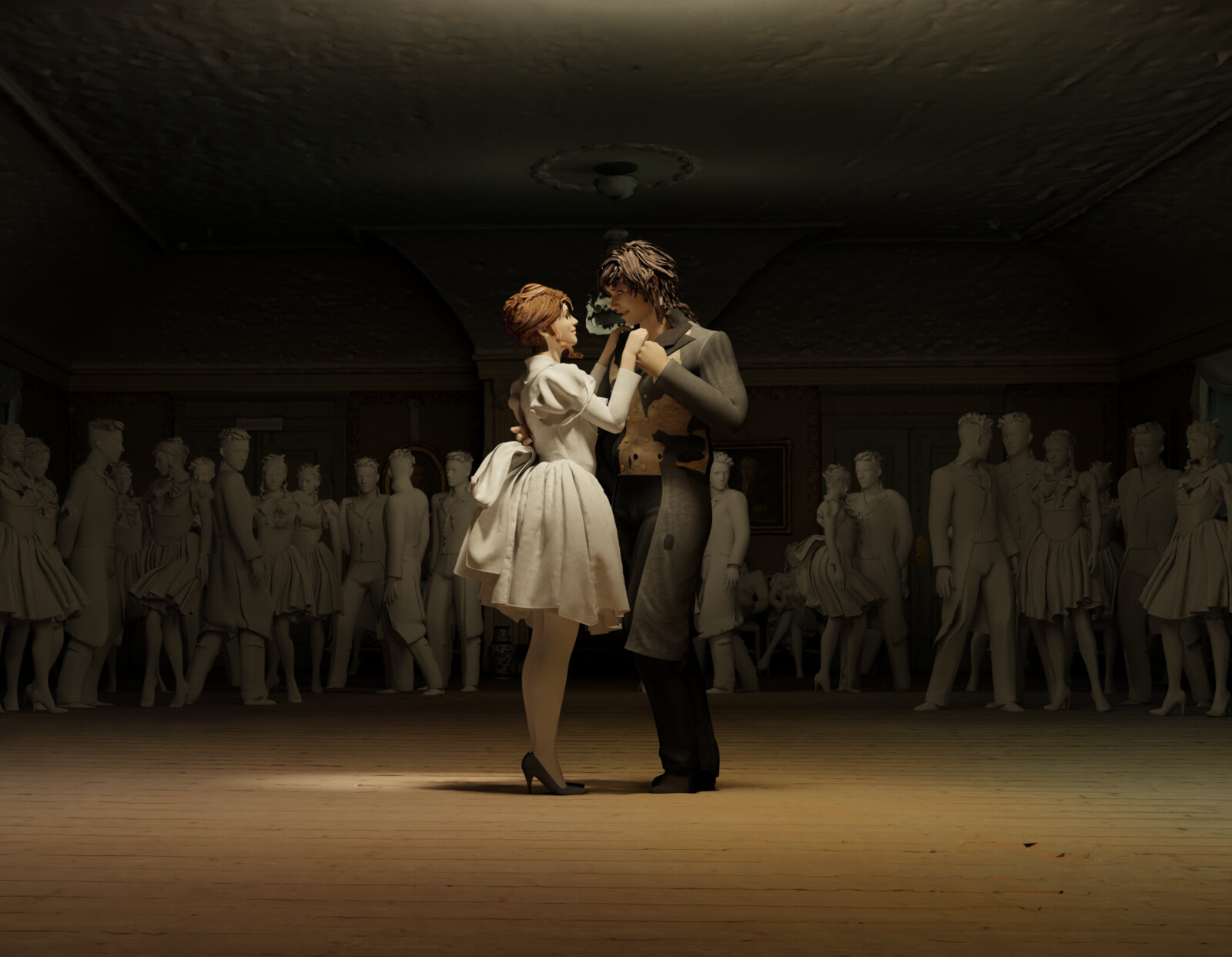 3D Raw render from Blender.