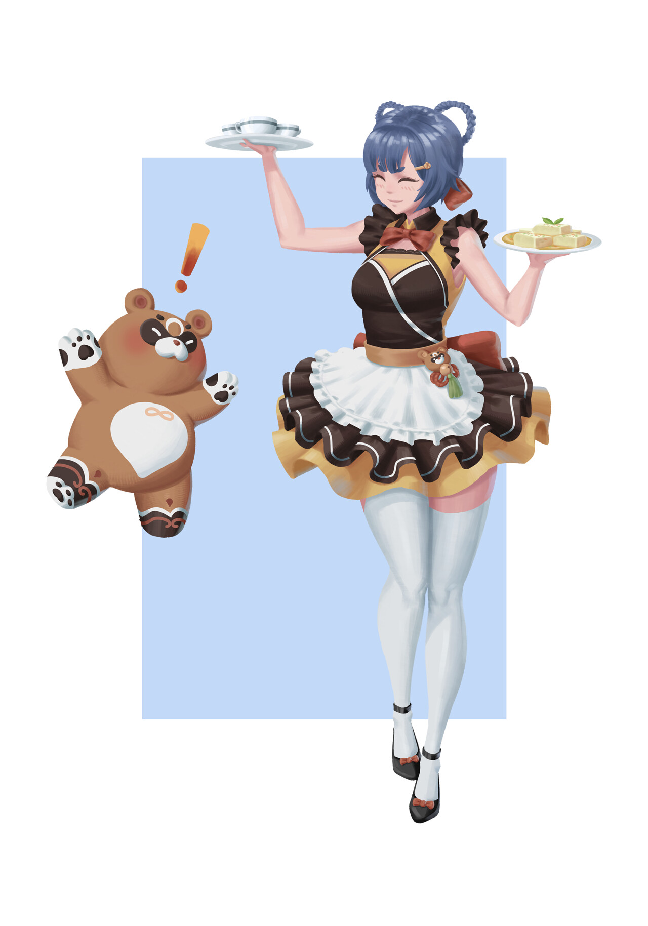 ArtStation - Xiangling, image size:1280x1829