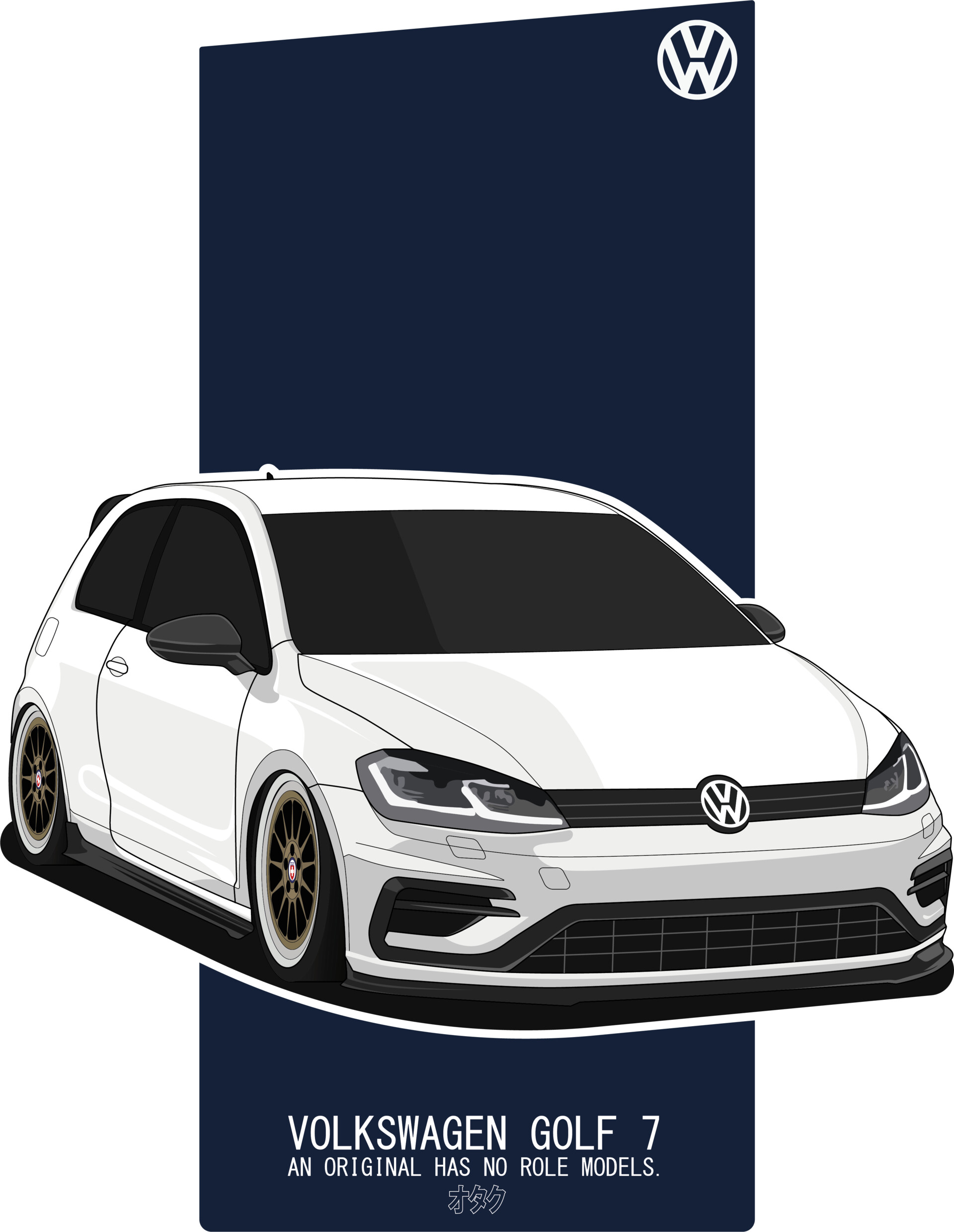 ArtStation - Volkswagen Golf 7