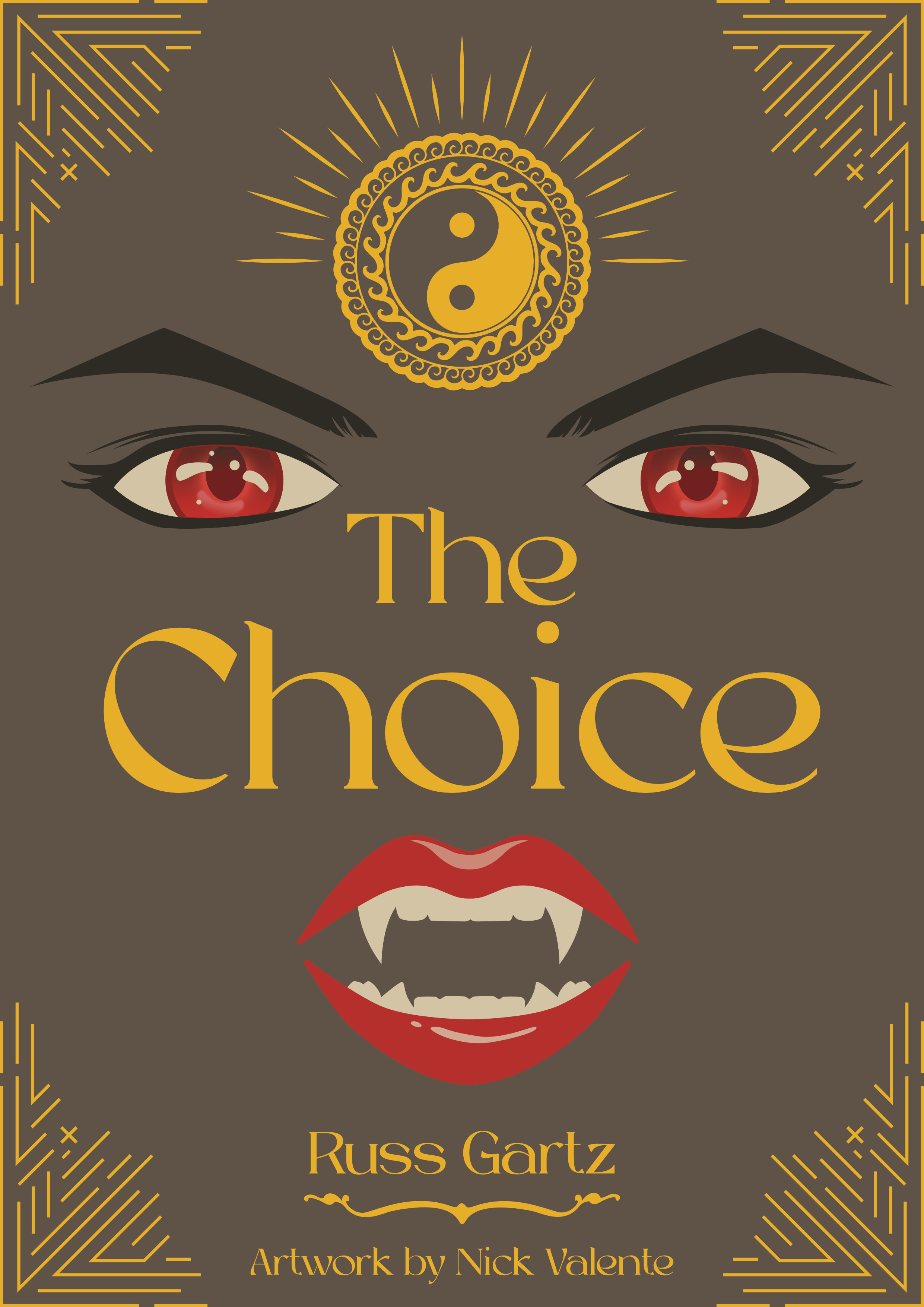 The Choice book cover final design.