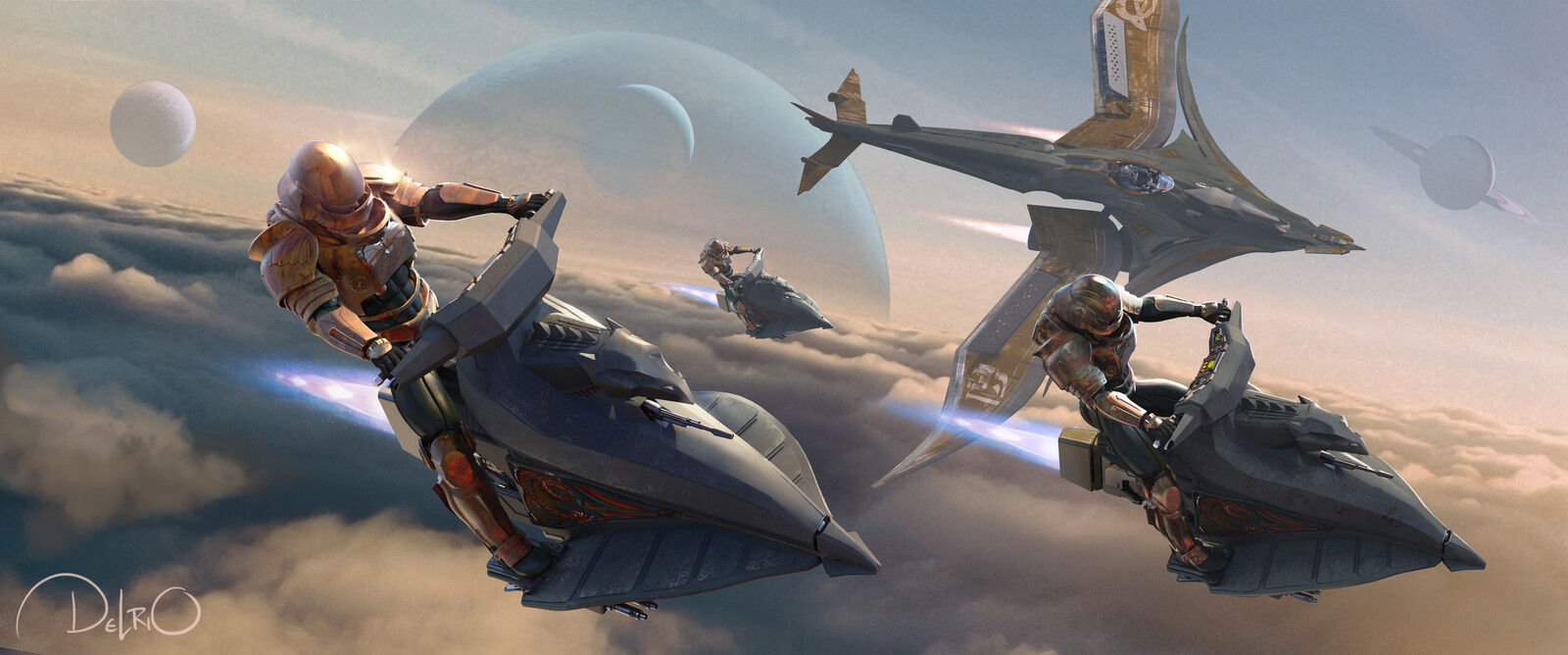 SKY SLED - The way I went about all this work was first designing everything before I worked on any keyframes. I loved taking all my designs at the end and working with them together in a keyframe. 