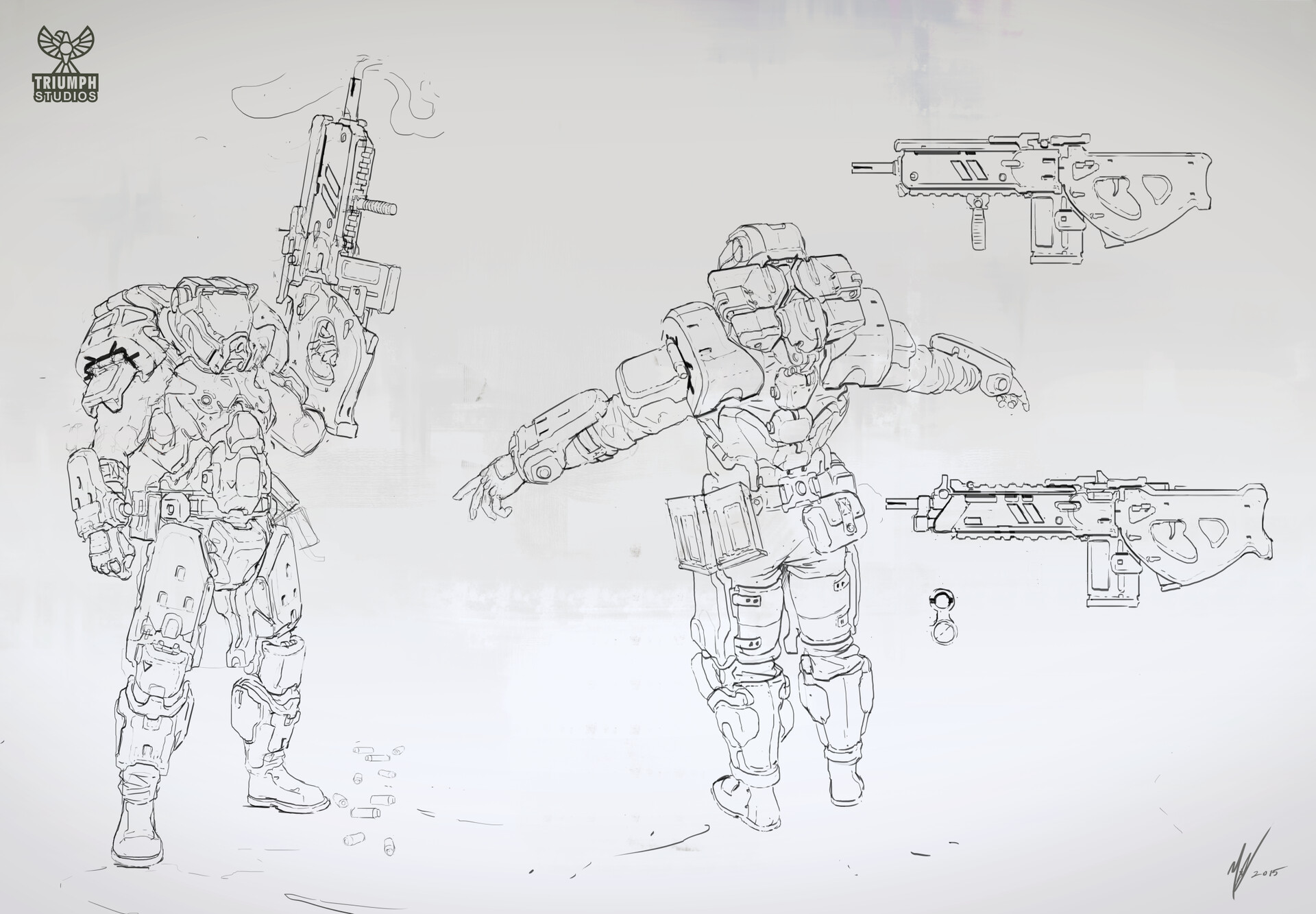 Michal Kus - Age of Wonders: Planetfall - Vanguard faction concepts