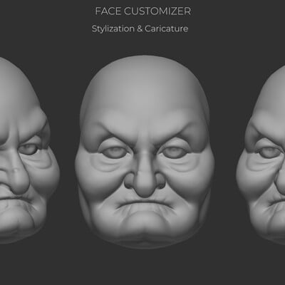 Face Customizer - Stylization & Caricature