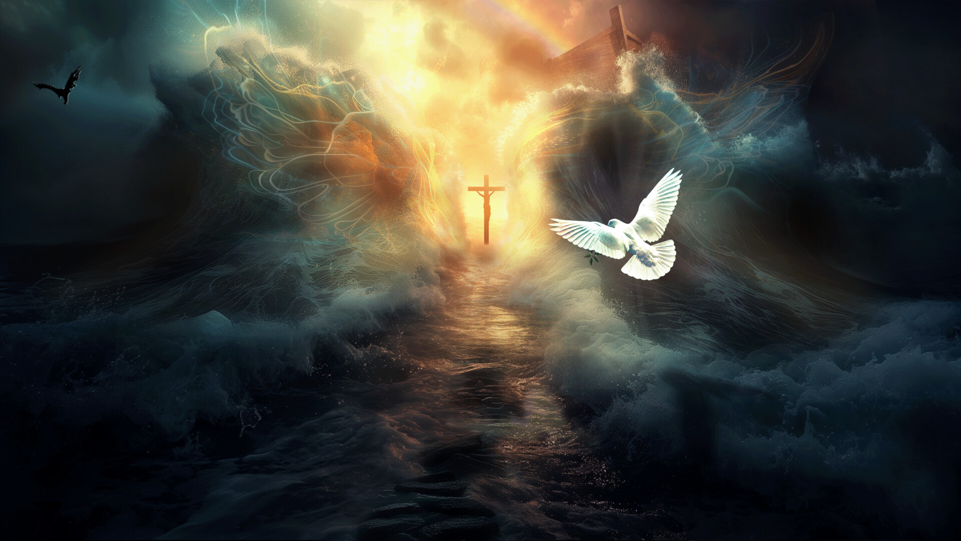 ArtStation Refuge in the Deluge