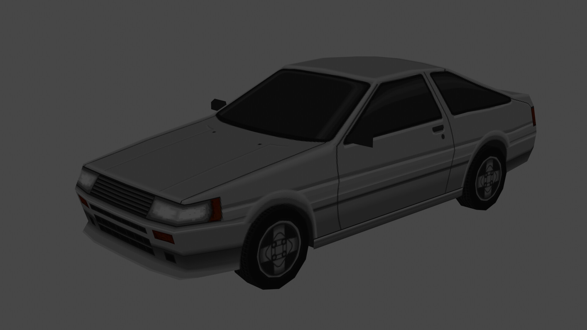 ArtStation - Toyota Levin AE85 PS1