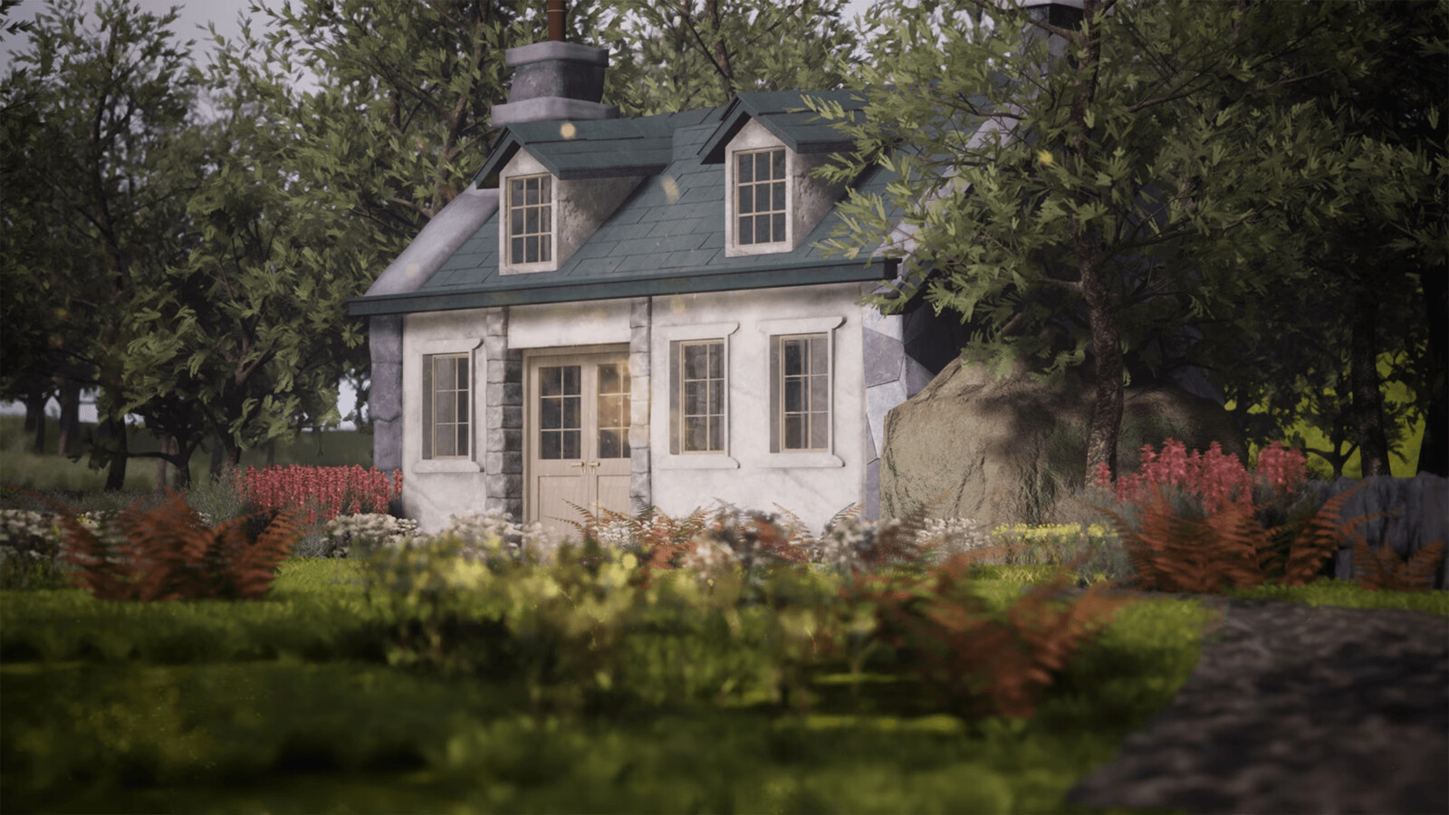 Stone Cottage / 33+ Assets