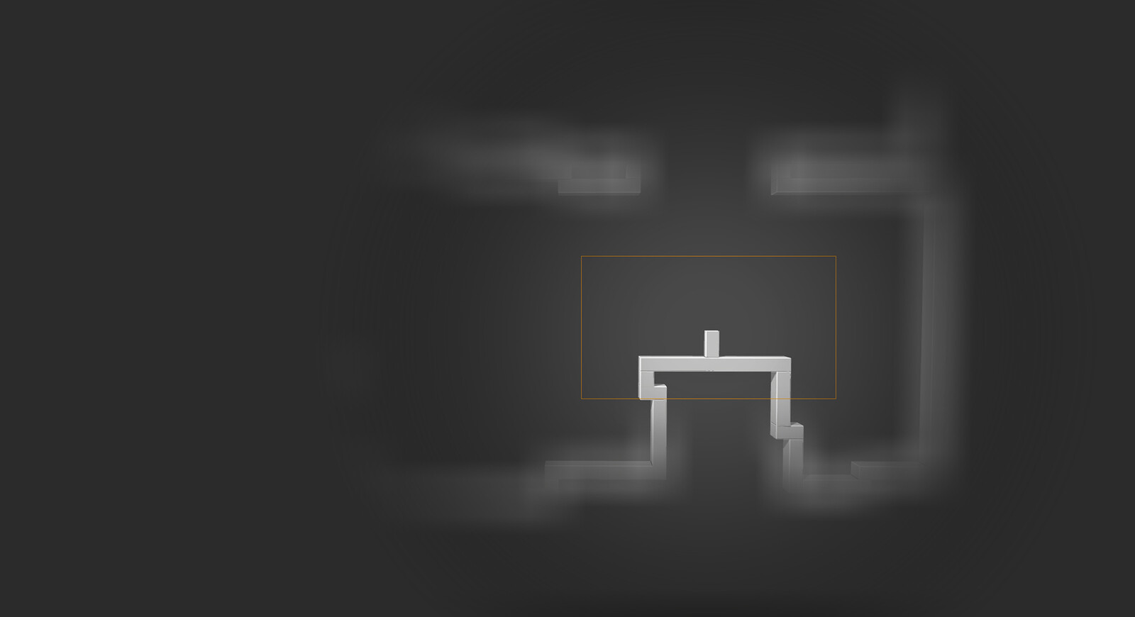 Defined blockout level structure
