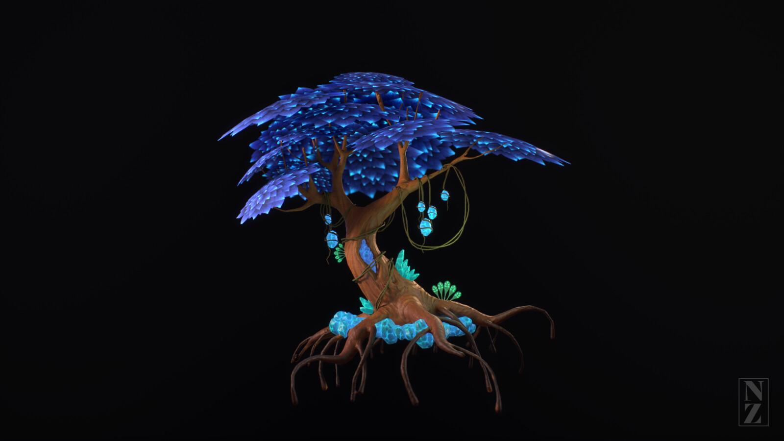 Mystic Tree - game asset 
