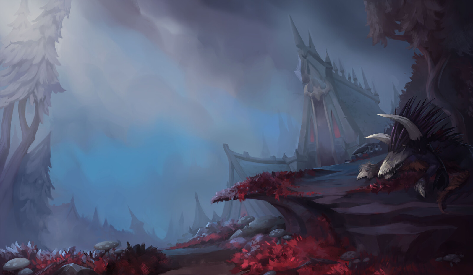 first background render sesh