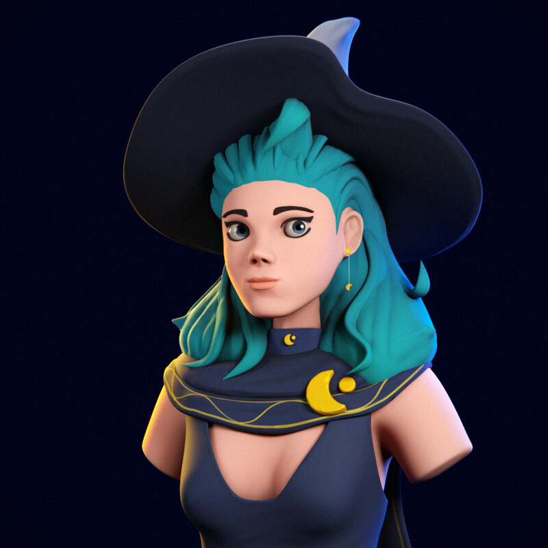 Lunar Witch Girl