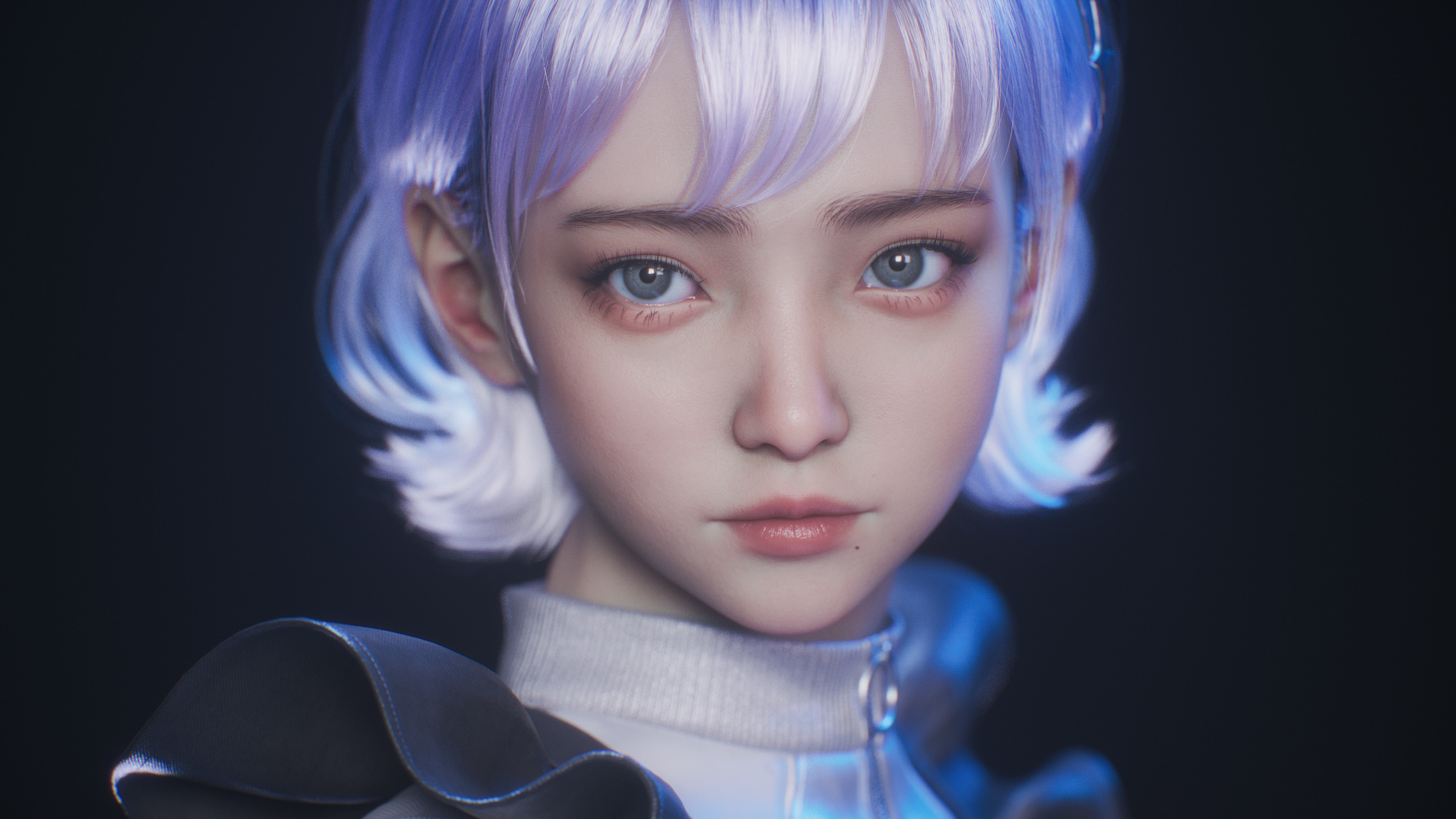 Hirokazu yokohara unreal engine5 semi realistic virtual human