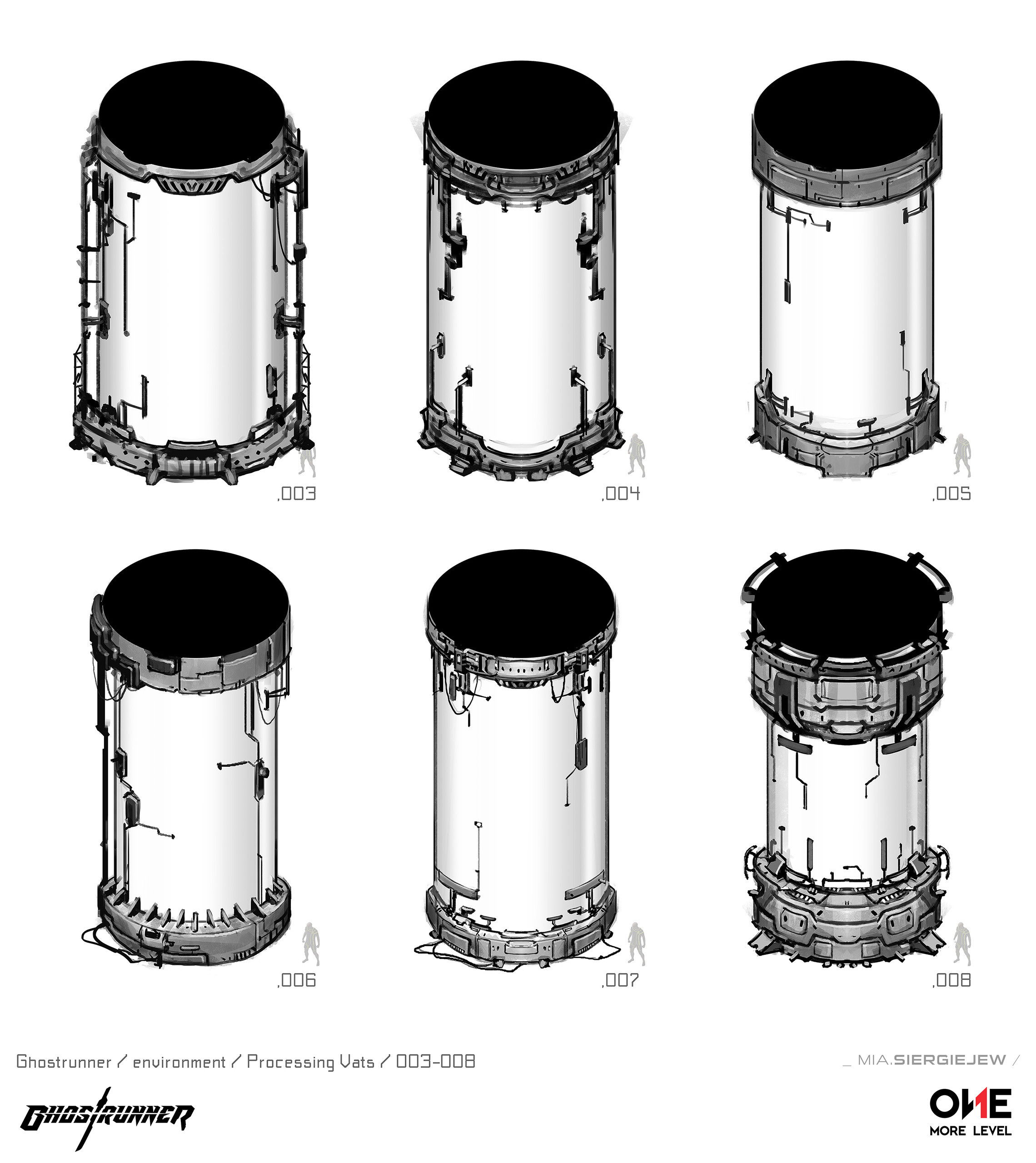 Early sketches of jars.