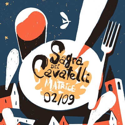 Manifesto della Sagra dei Cavatelli