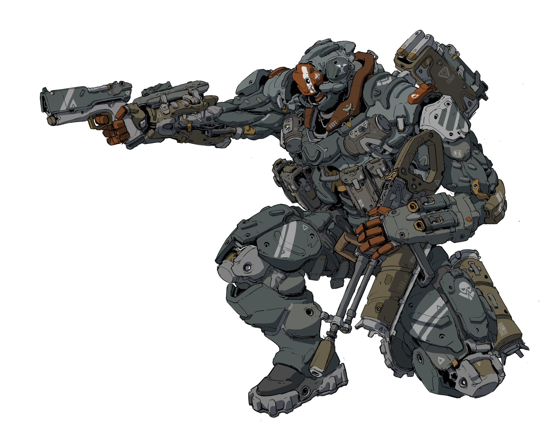 Taeun Ryu - Mecha Trooper