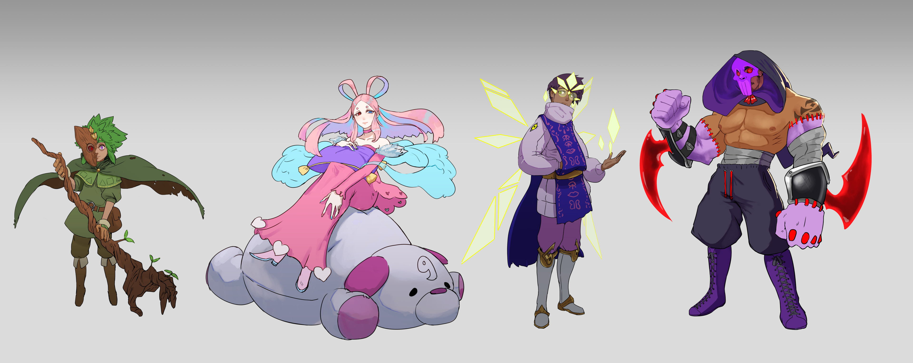 Concept pieces for a project. 