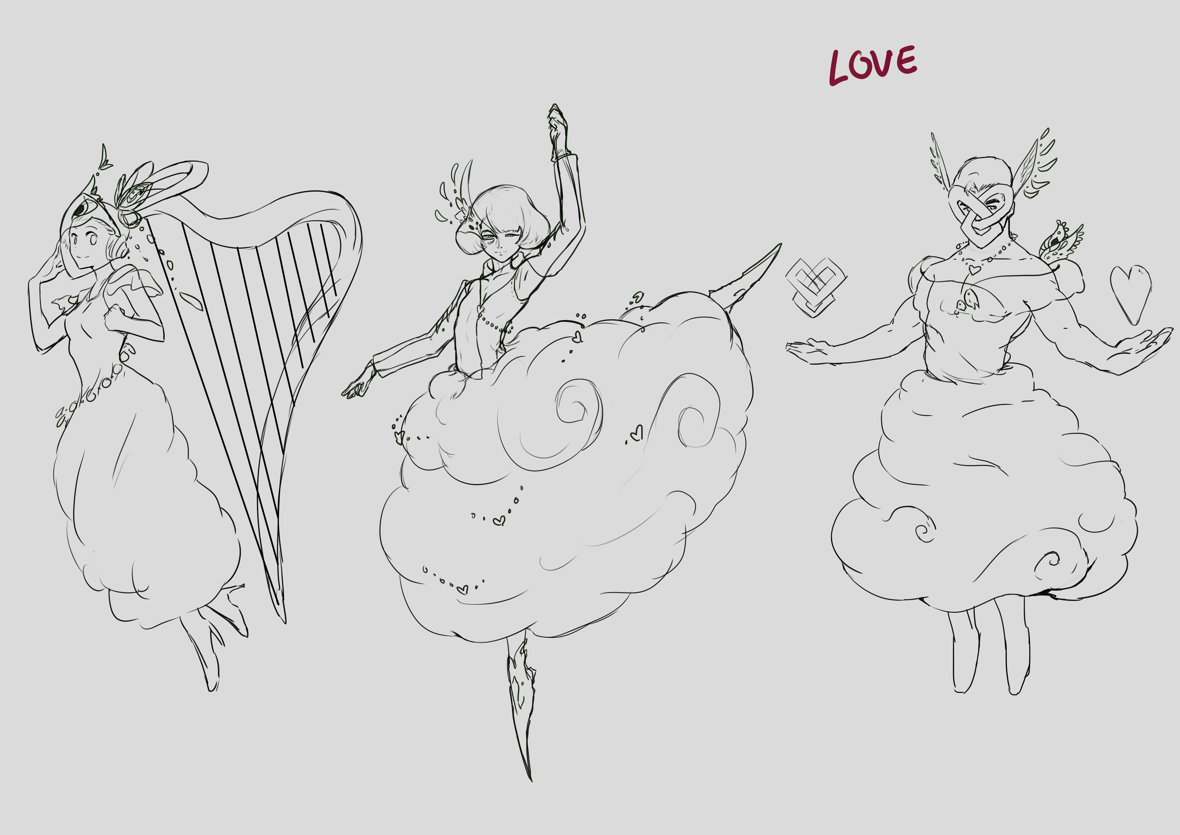 initial concepts for love