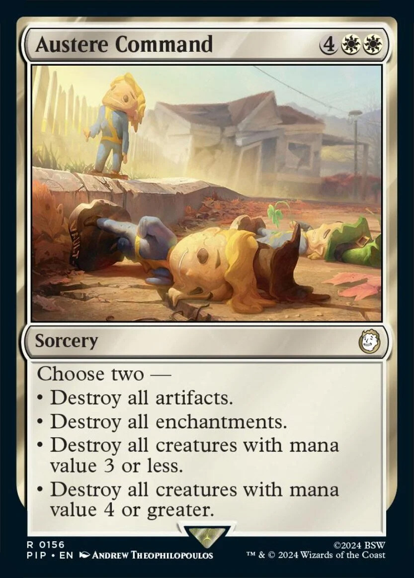 Austere Command card!