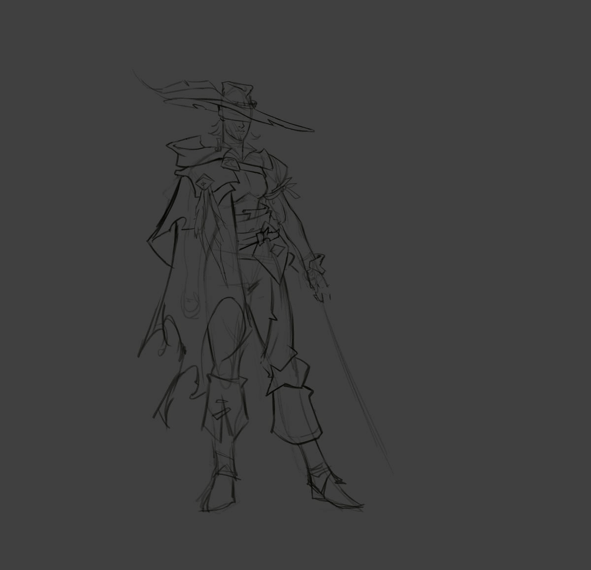 Félix Caron Dark Musketeer