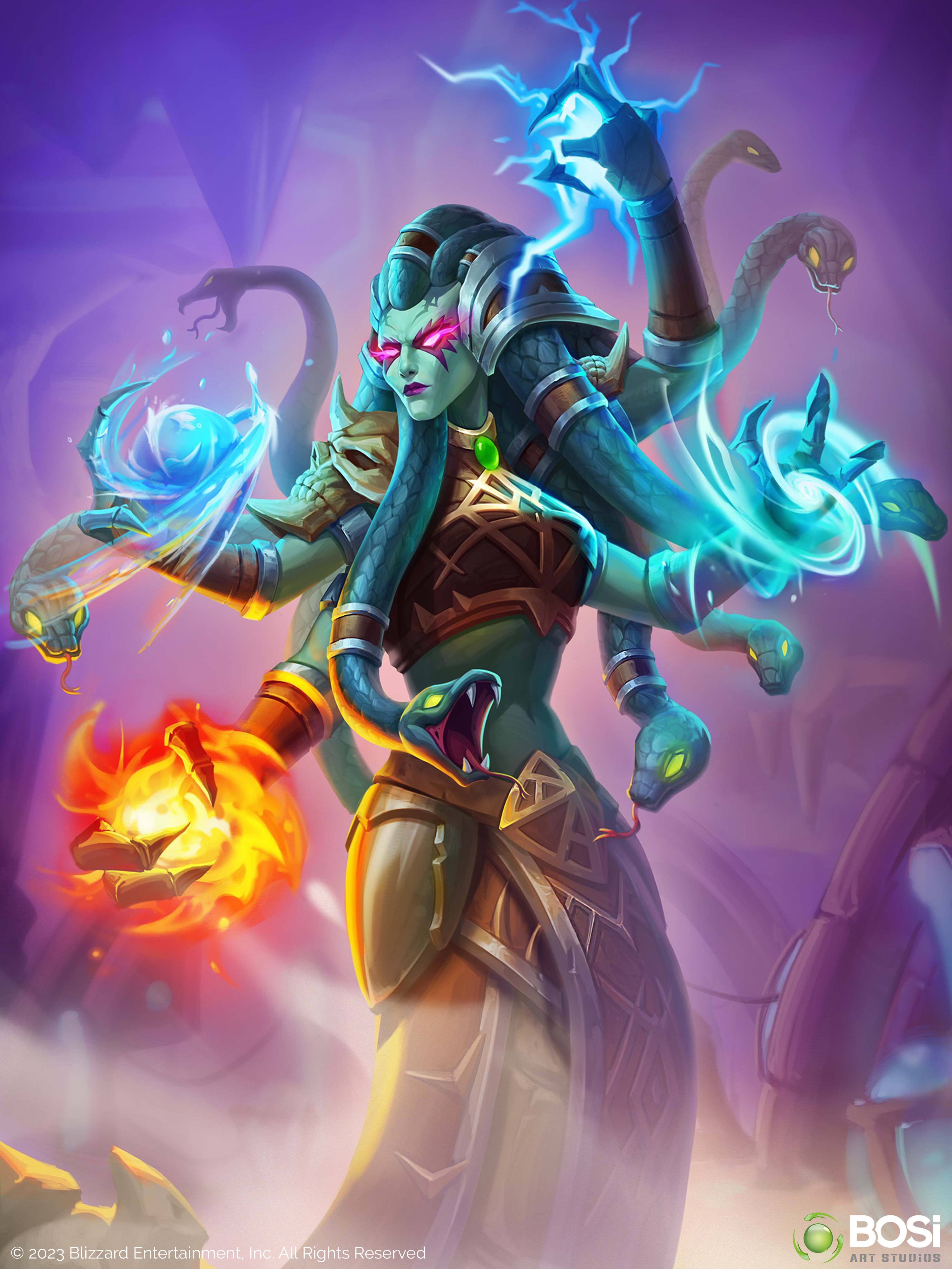 BOSi Art Studios - Blizzard Entertainment - Hearthstone - 2D
