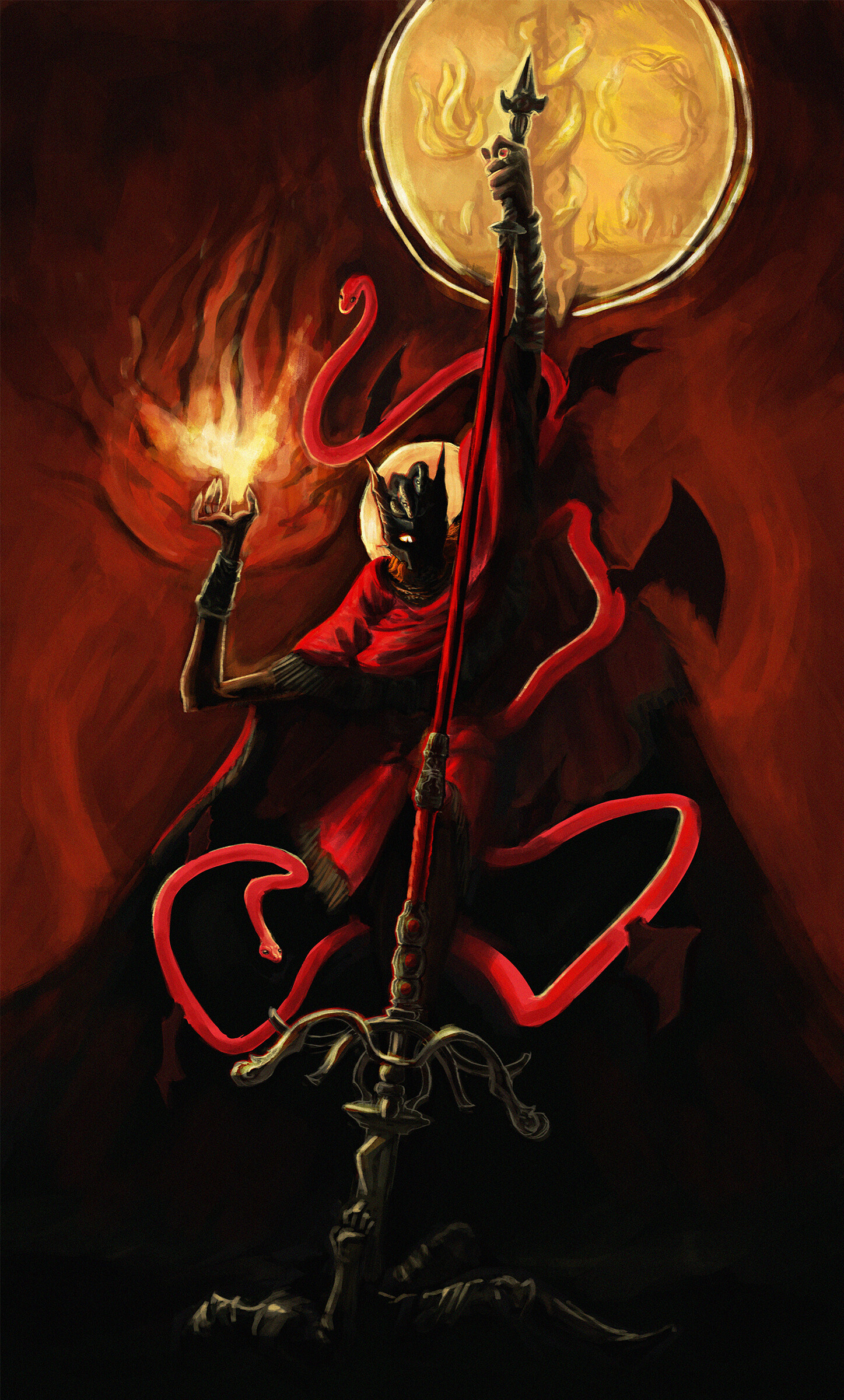 ArtStation - Messmer the Impaler (ELDEN RING fanart)