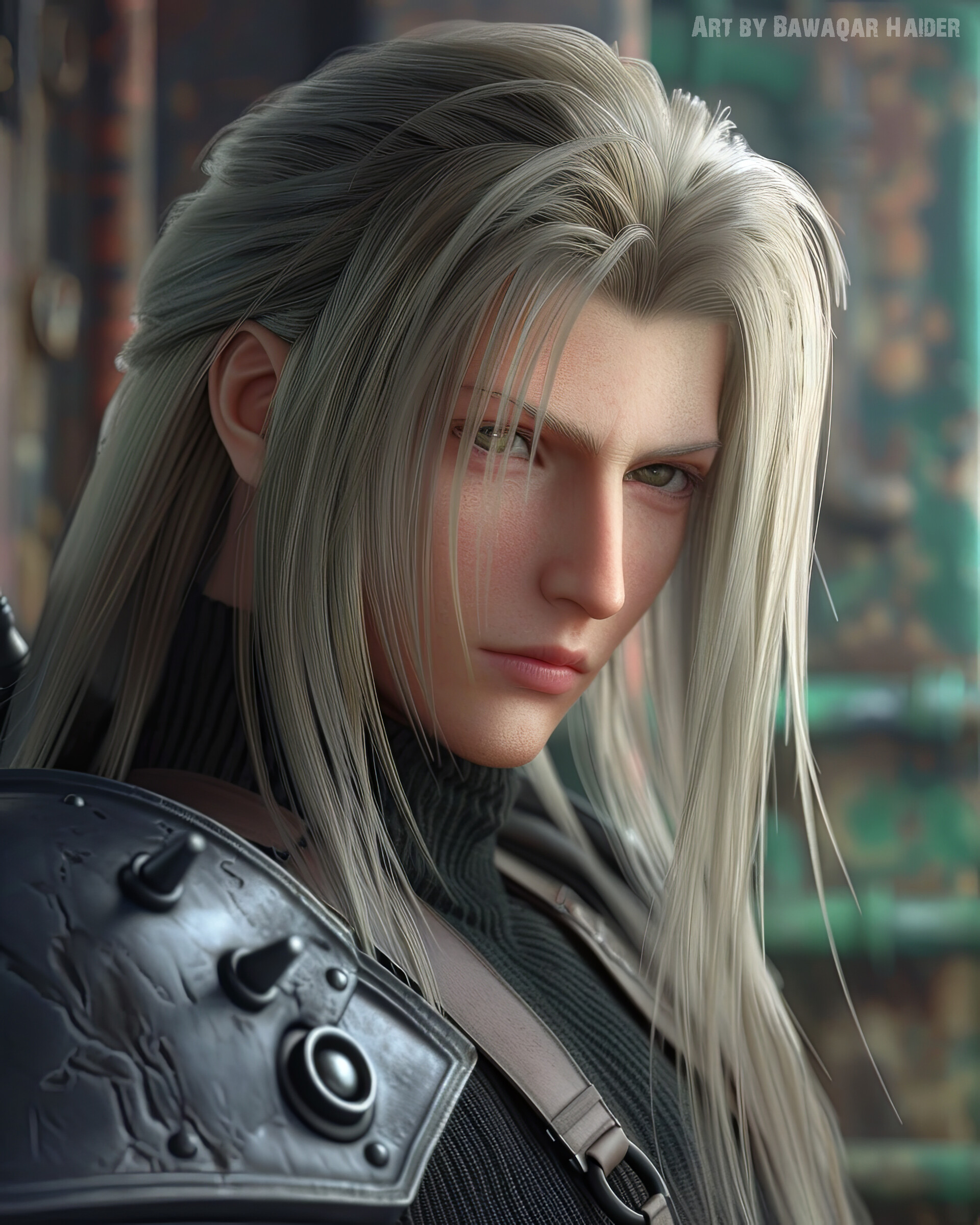 ArtStation - Final Fantasy Vll Remake - Sephiroth Fan art