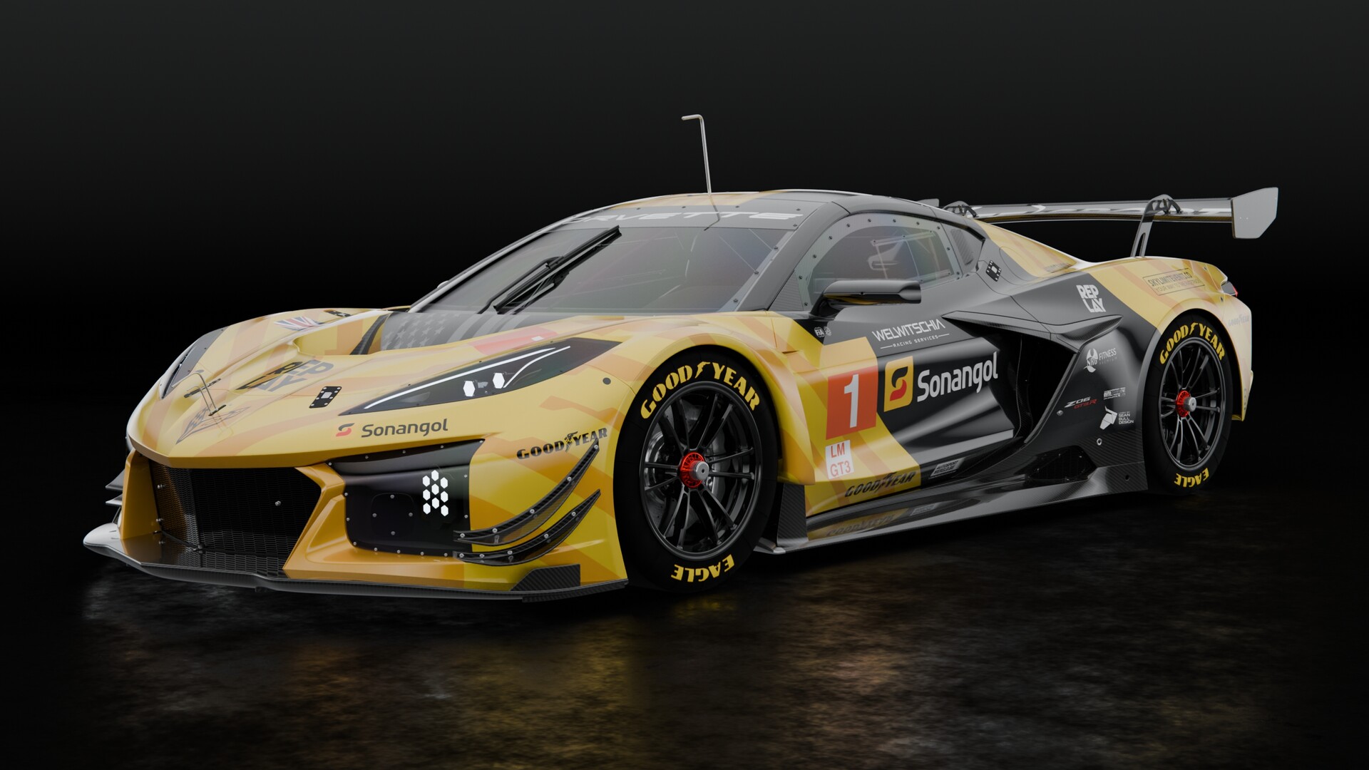 ArtStation - Chevrolet Corvette Z06 GT3 R 2024 Competition