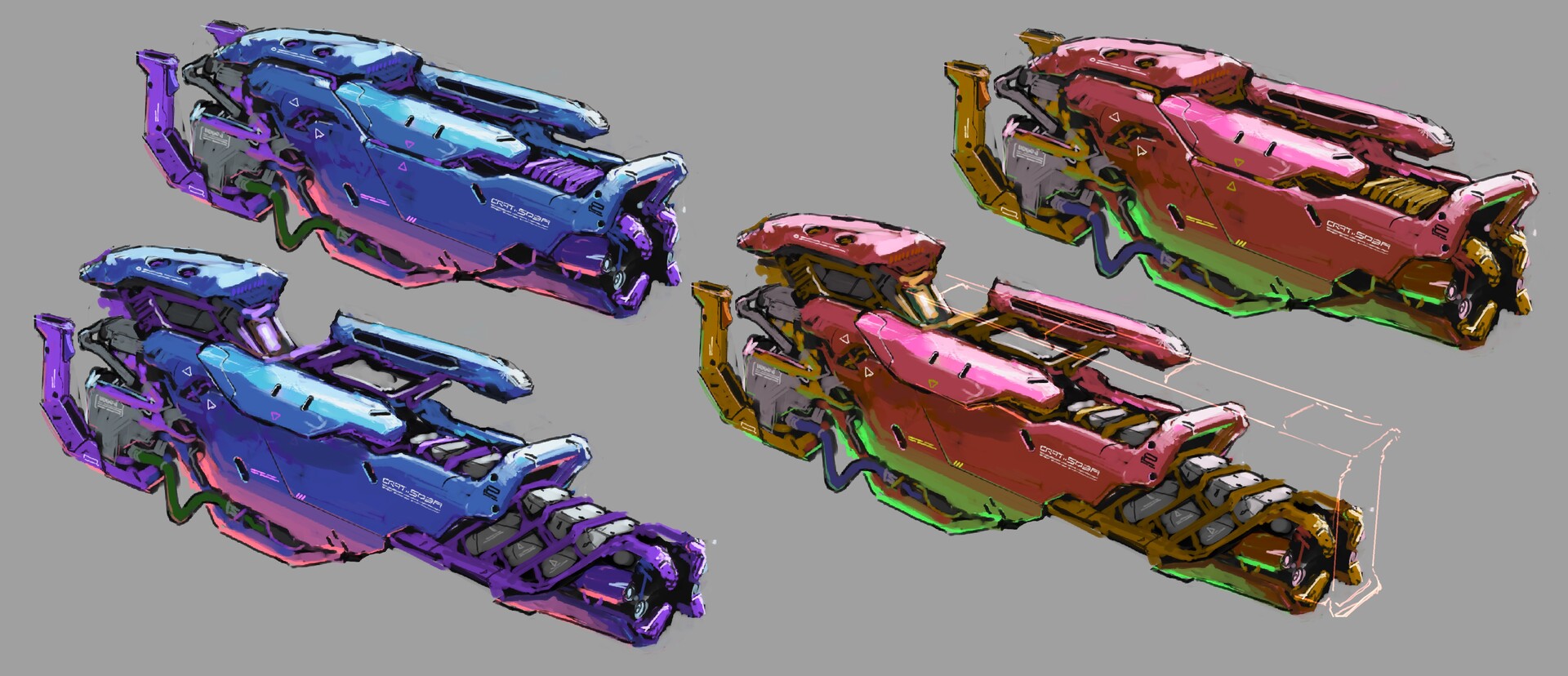 ArtStation レーザー兵器