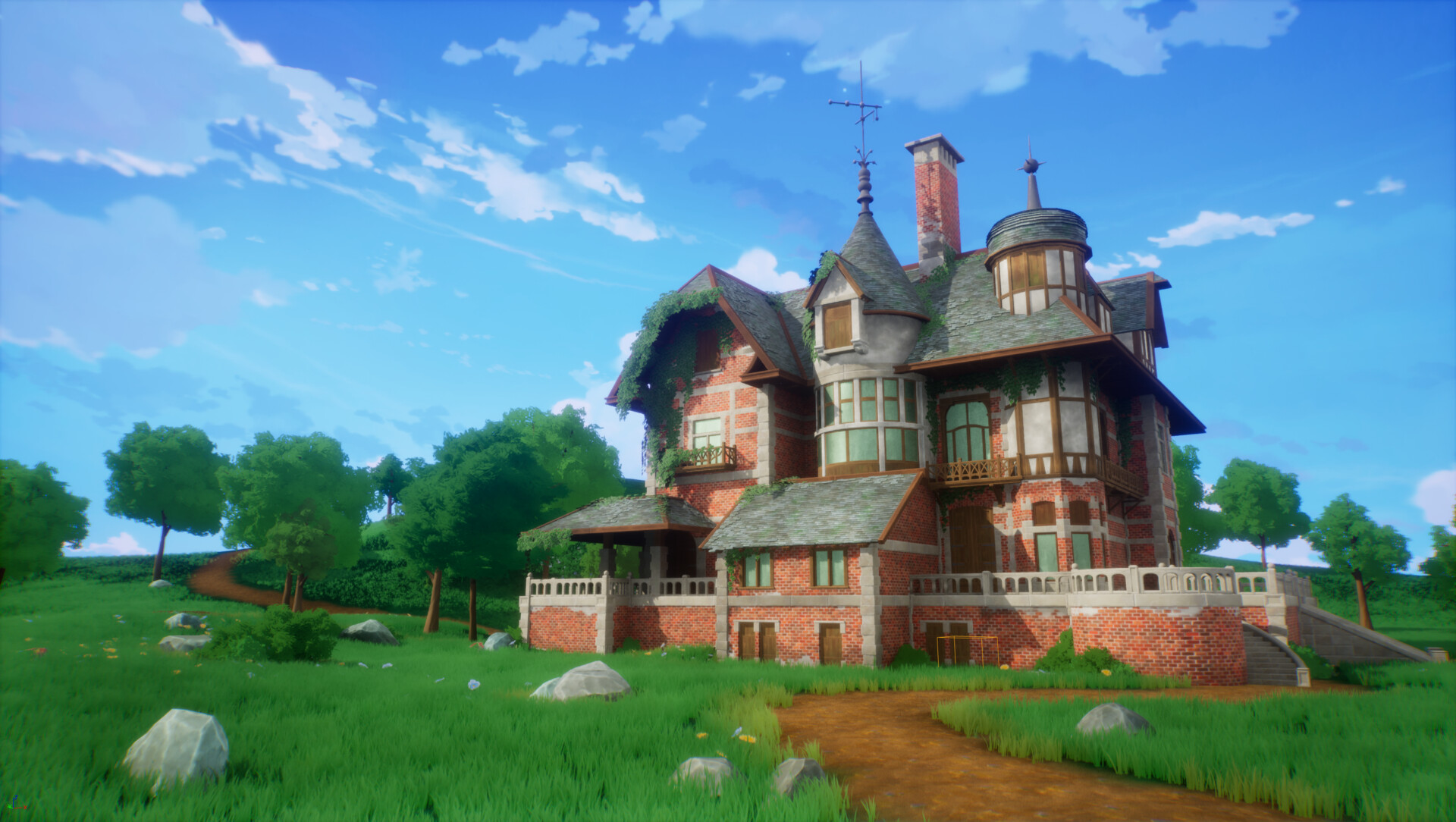 ArtStation - stylized architecture