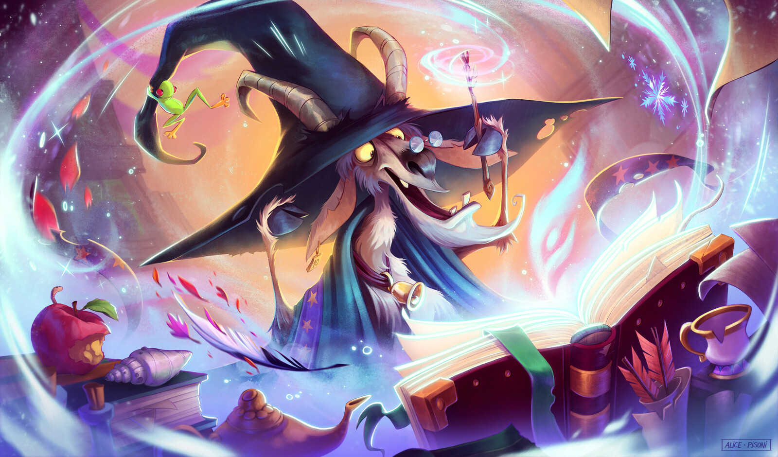 THE GOAT - FANTASIA STORE Capre & Principesse Tournament Mat