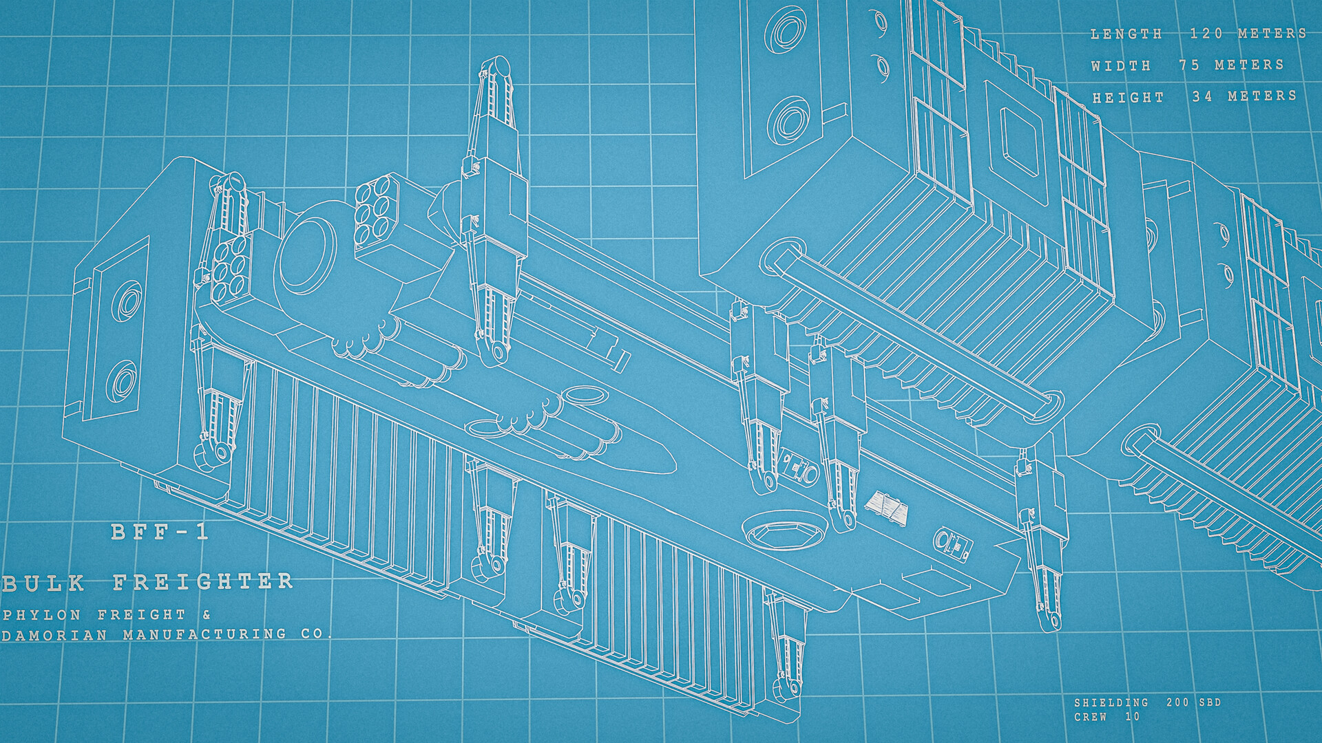Isaiah bulk freighter blueprint