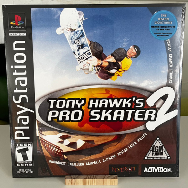 Rachid Lotf Playstation 1 Tony Hawk