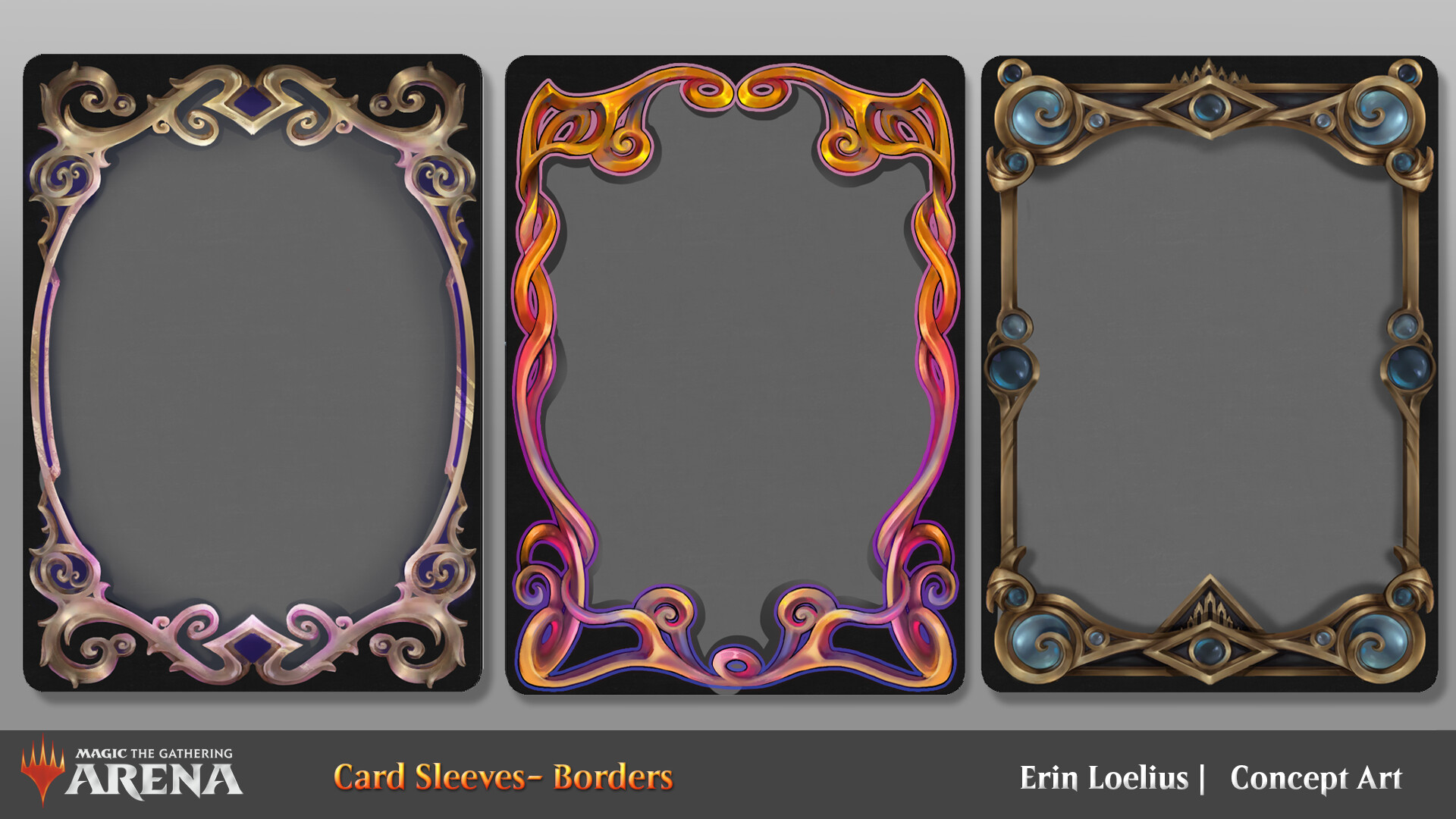 Erin Loelius - Magic: The Gathering Arena- Bordered Cardlseeves Erin Loelius - Magic: The Gathering Arena- Bordered Cardlseeves