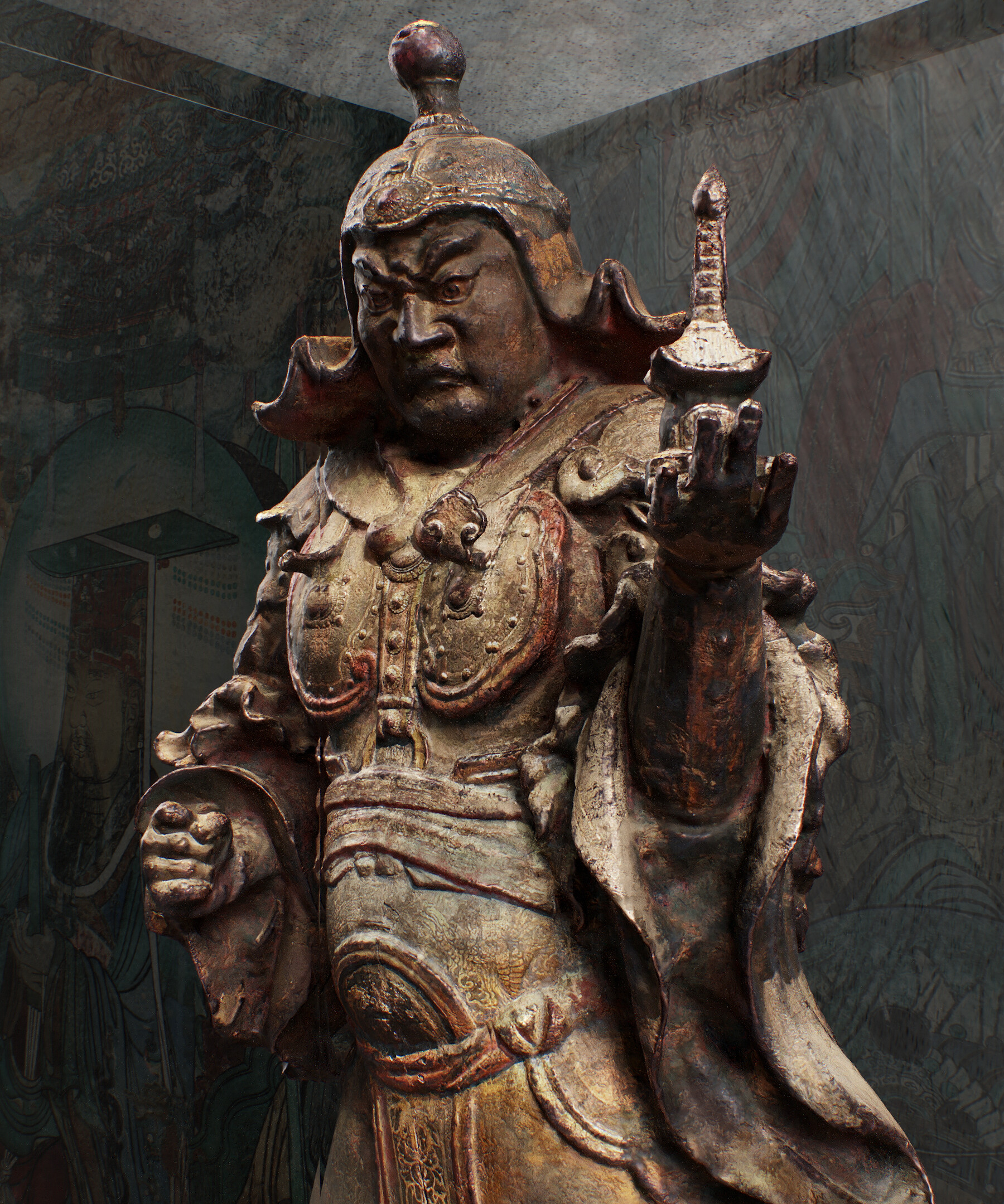 ArtStation - 日本天王像