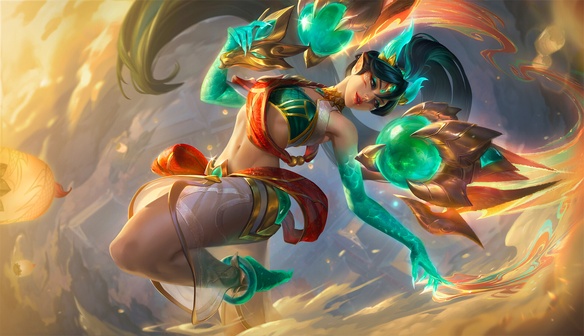 ArtStation - Heavenscale Kai'sa - League of Legends Splash Art