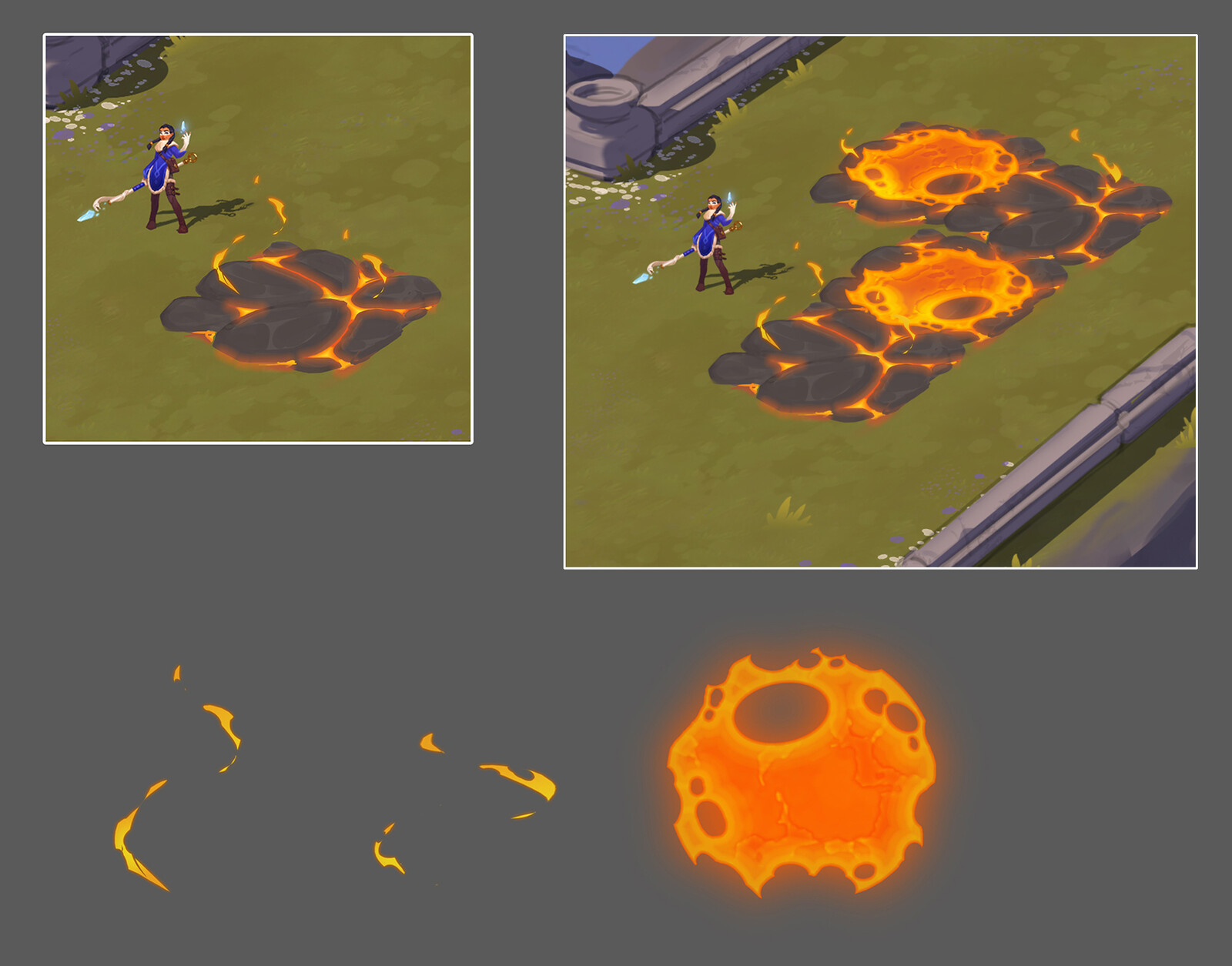 Fire zone concept - magma
