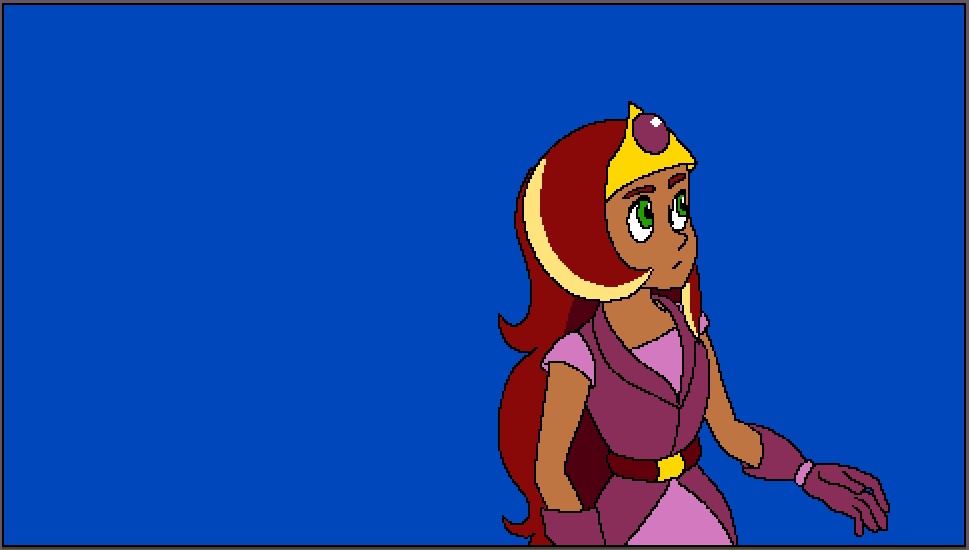 An example of zooming the camera rather than simply cutting to an isolated view of Arzette