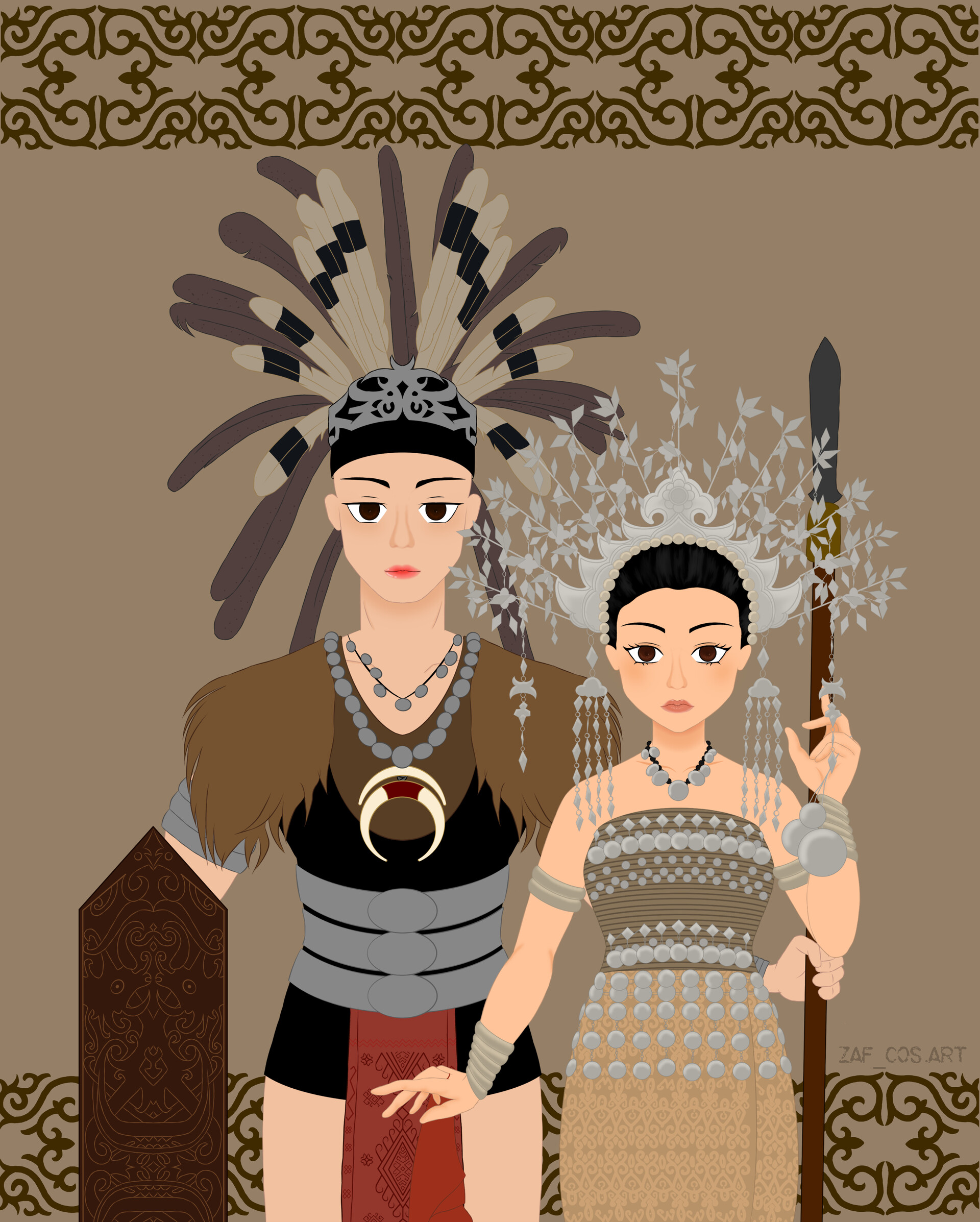 ArtStation Kumang Keling Illustration