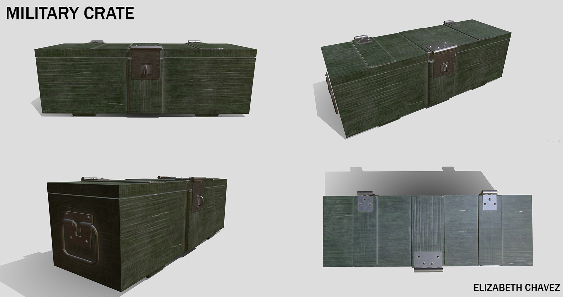 ArtStation - Military Crate