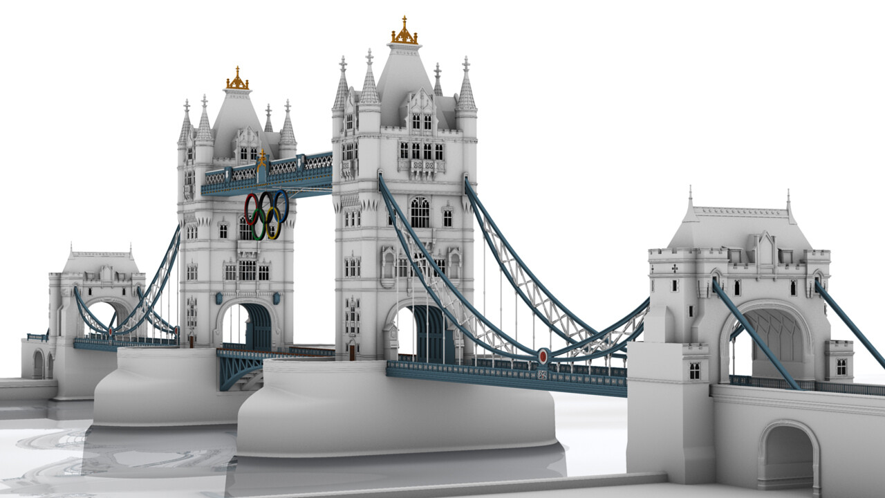 Tower Bridge Model