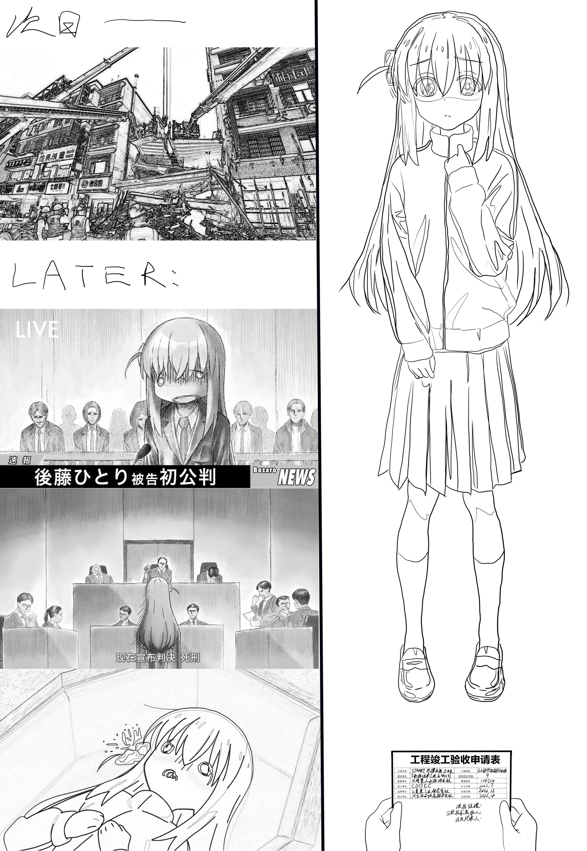 ArtStation - 24岁，是施工现场负责人（孤独摇滚）, image size:1920x2780