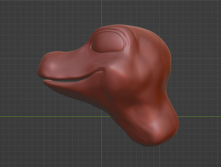 Initial Head Sculpt