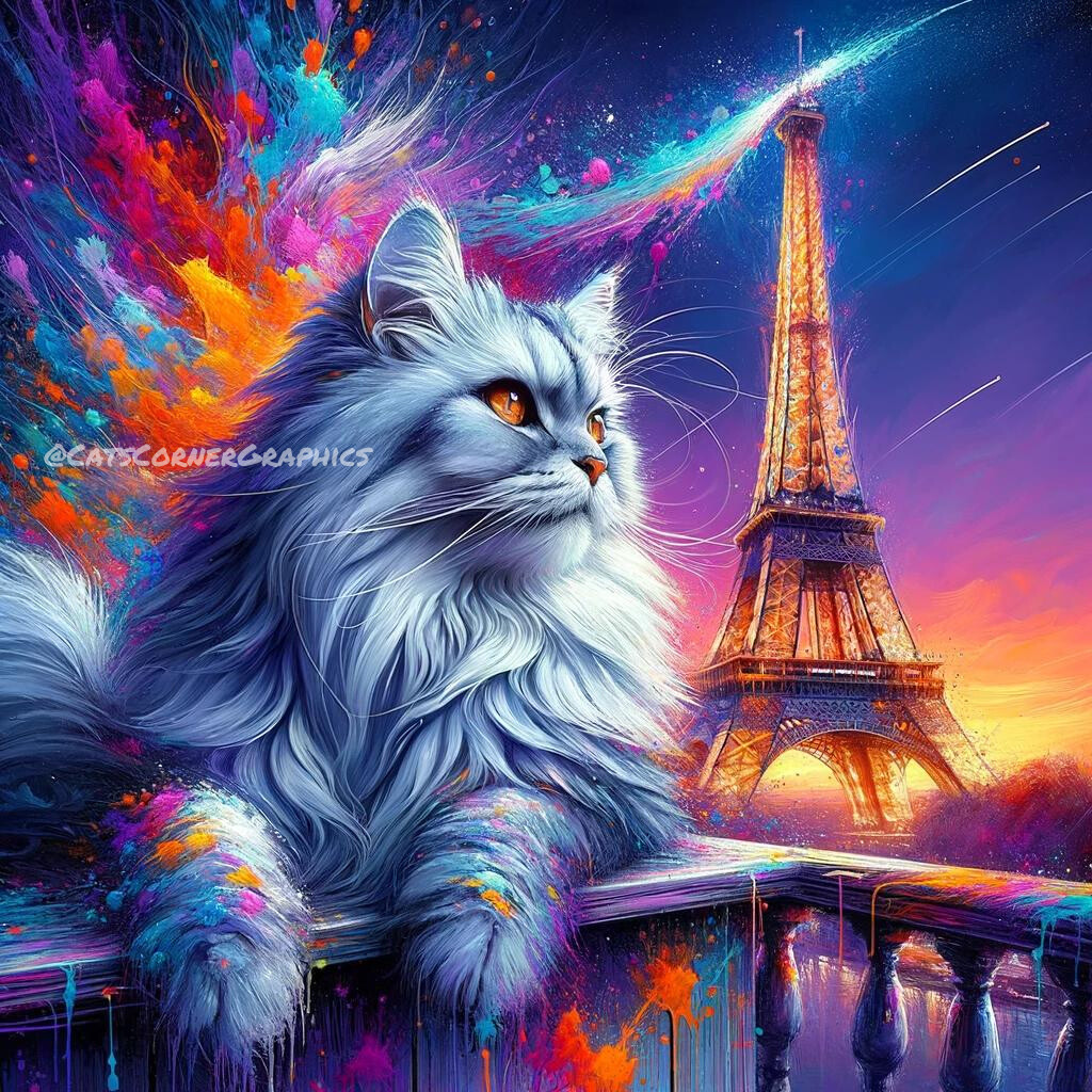 ArtStation - Cat In Paris