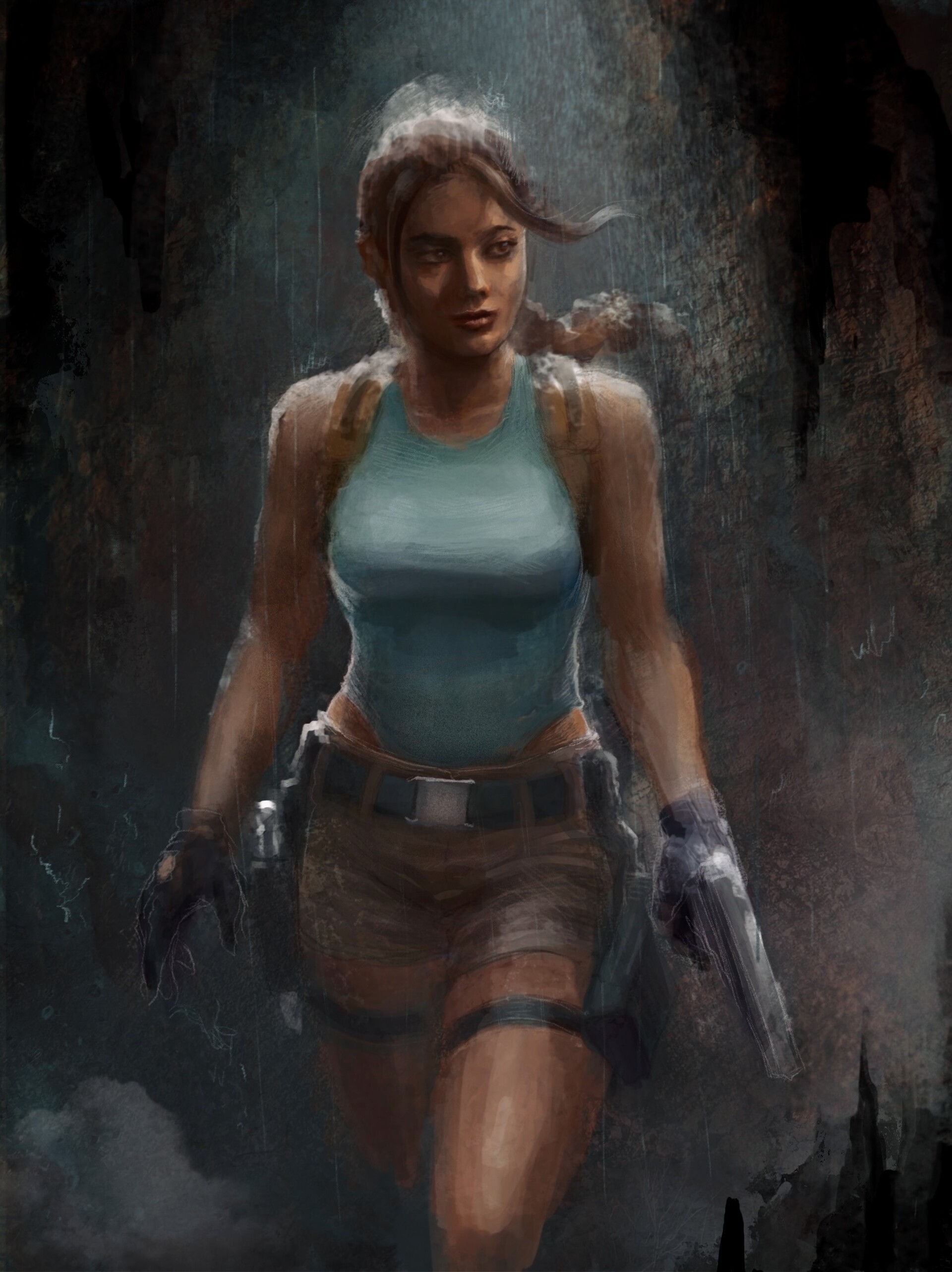 Lara Croft sketch