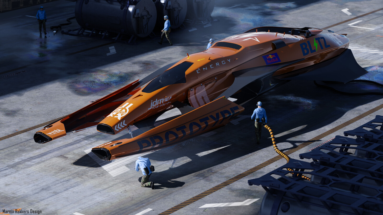 BLITZ Hyper Racer Prototype