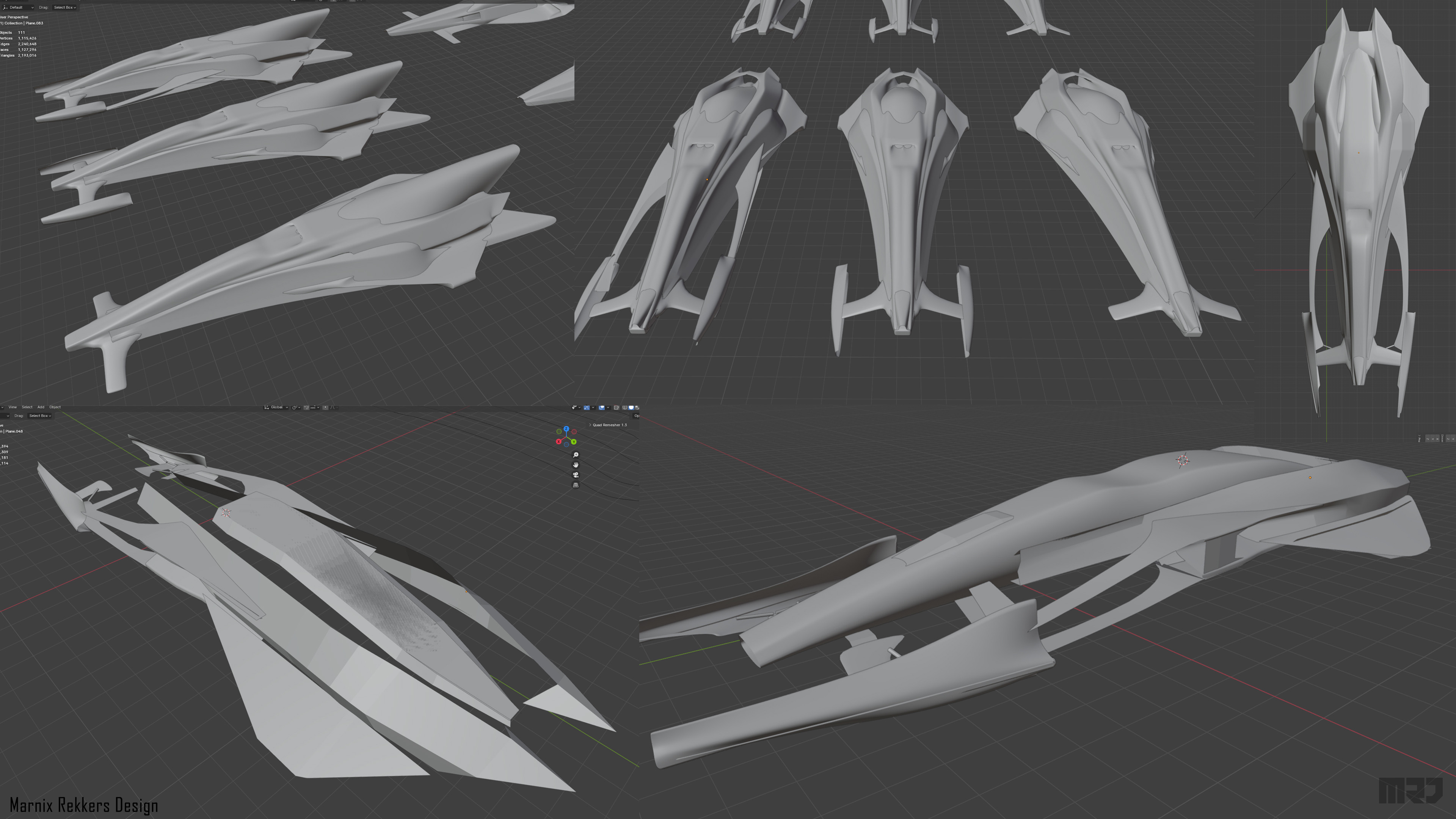 figuring out the final shapes