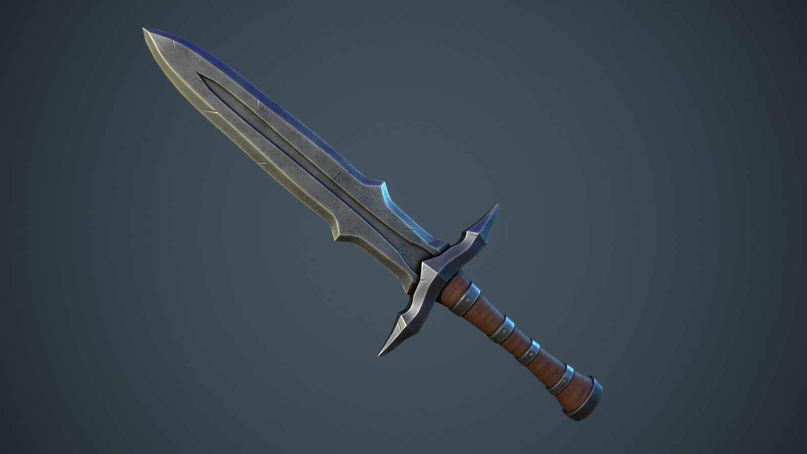 Stylized Fantasy Dagger 01